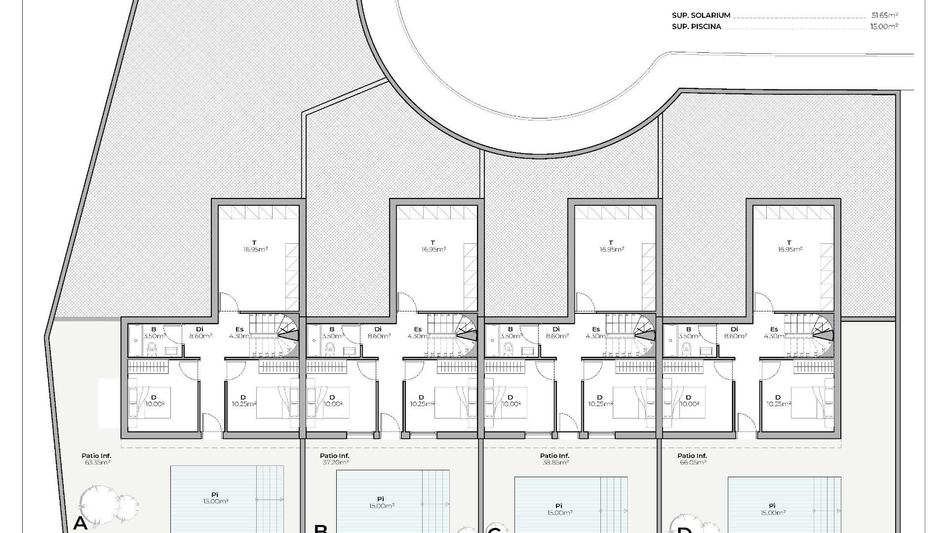 Nouvelle construction - Maison de ville - Mazarron - Country Club