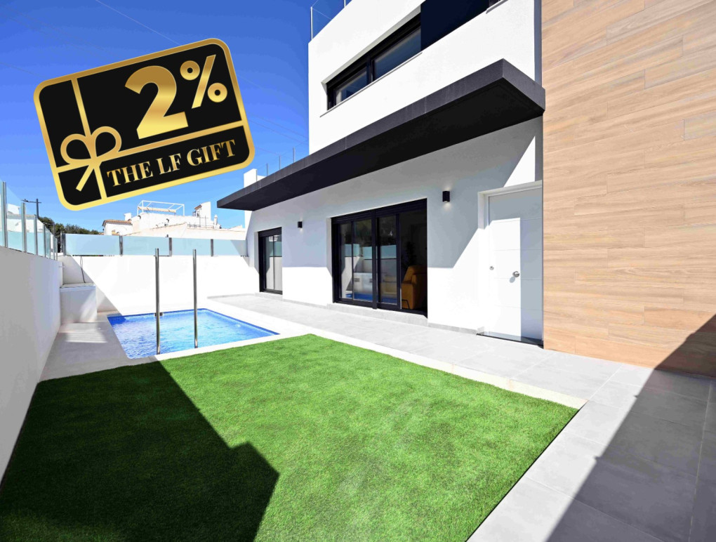 Nouvelle construction - Maison de ville - Orihuela Costa - Las Filipinas