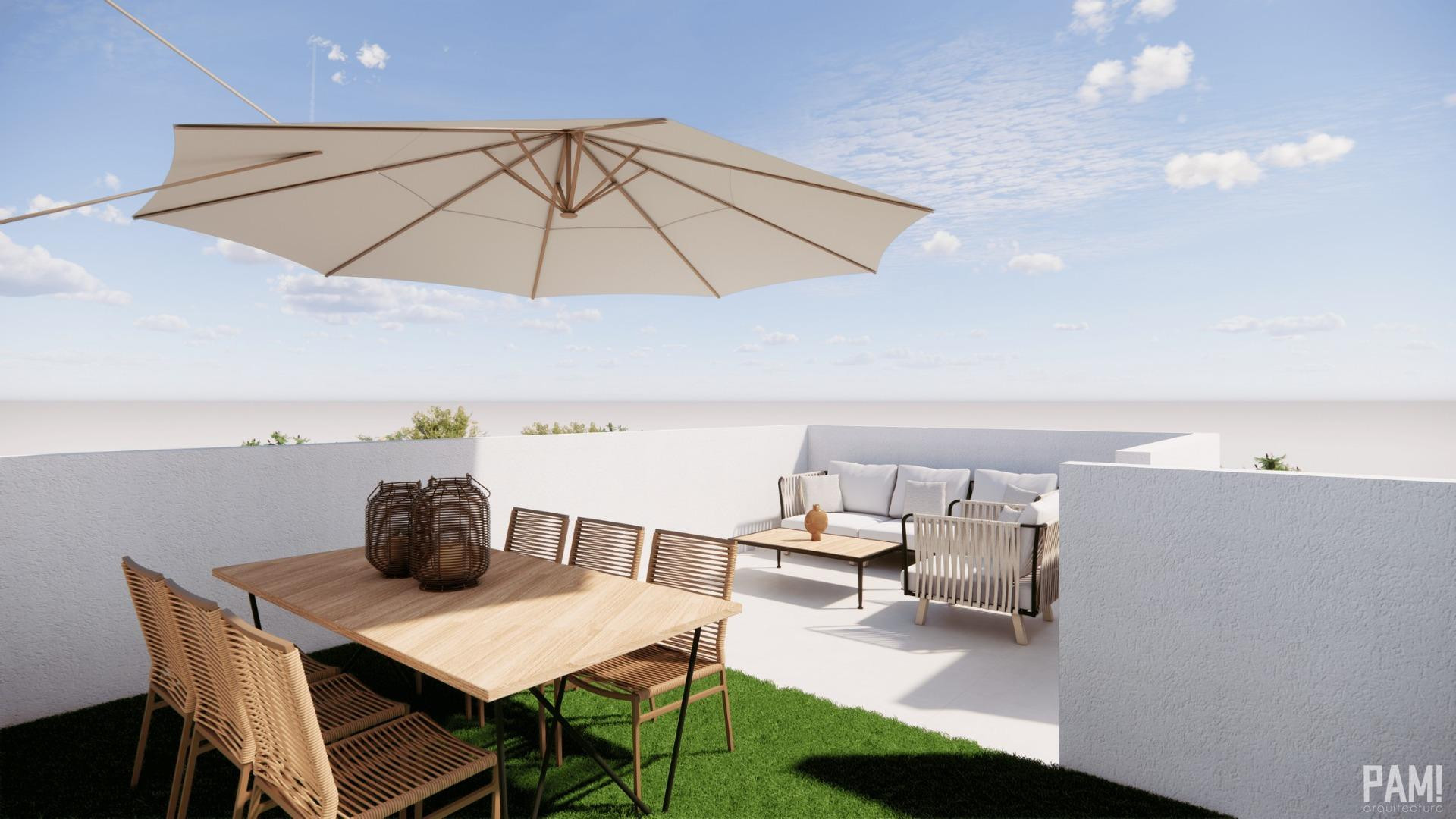 Nouvelle construction - Maison de ville - Pilar de La Horadada - Barrio los Segundas