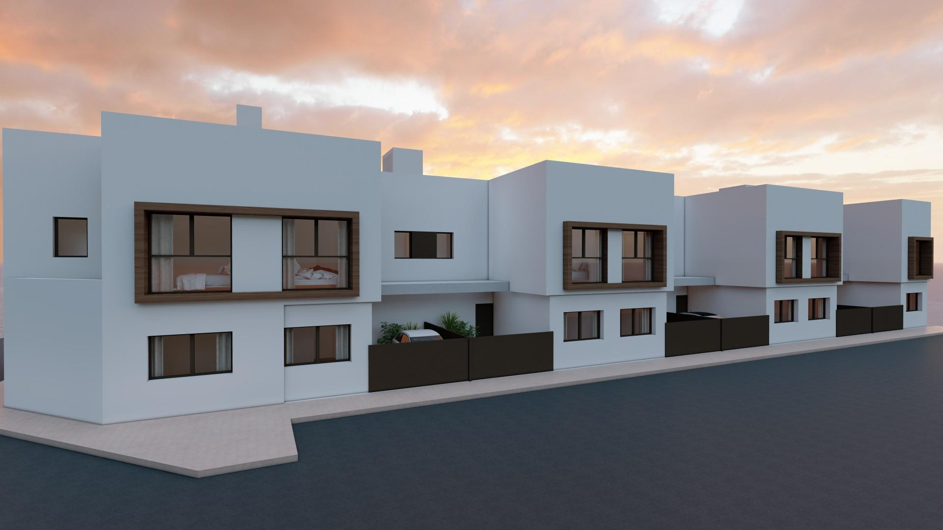 Nouvelle construction - Maison de ville - San Javier - pueblo