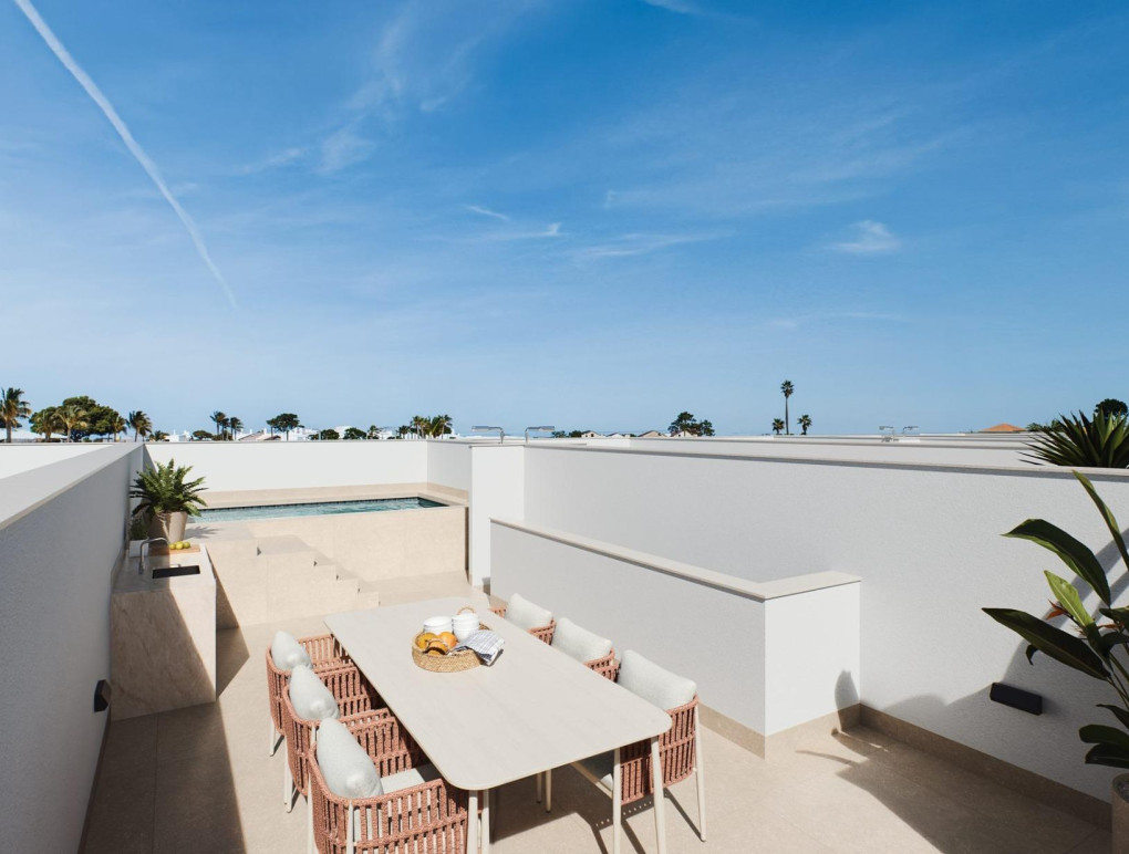 Nouvelle construction - Maison de ville - San Pedro del Pinatar - Pueblo