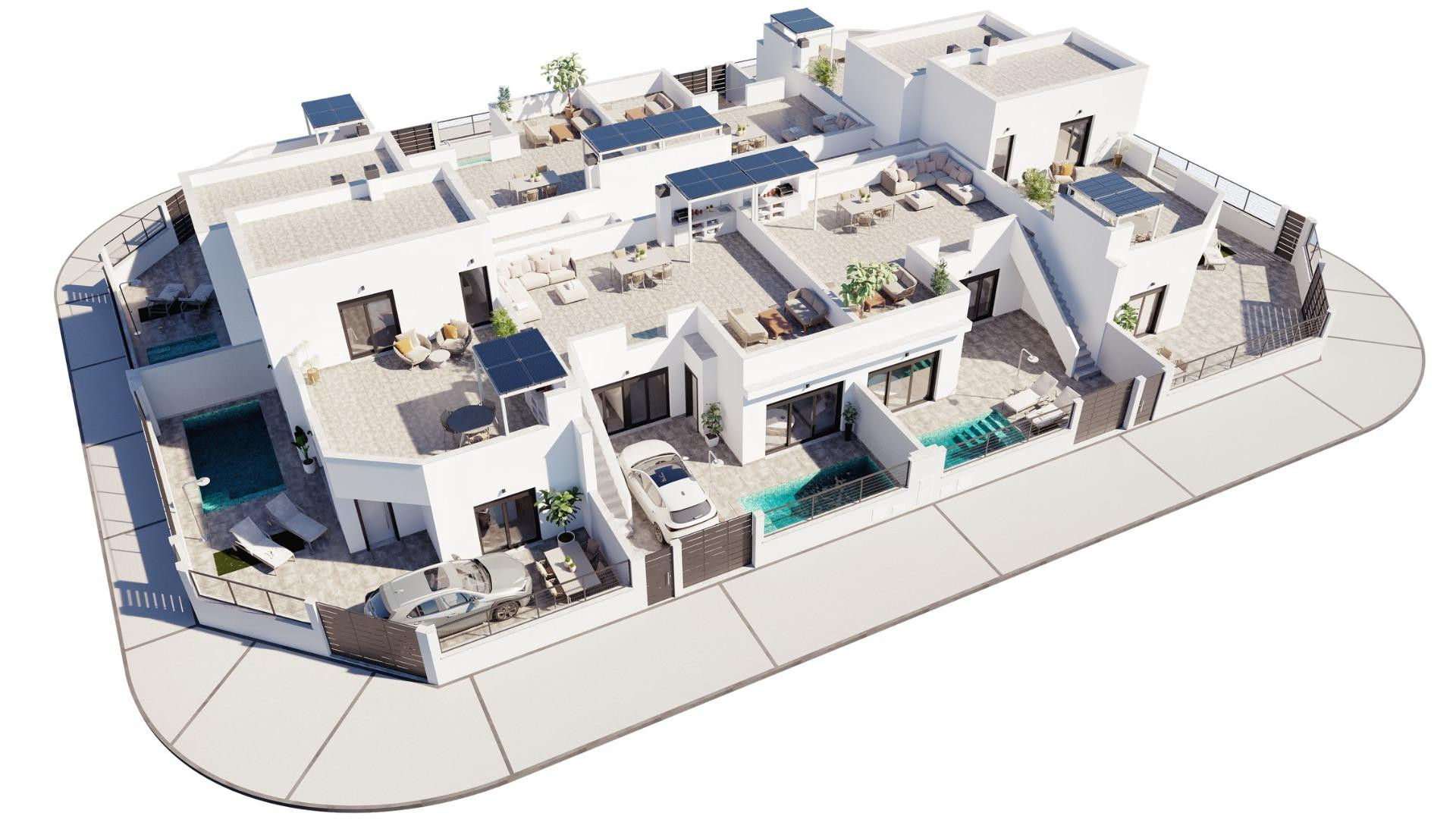 Nouvelle construction - Maison jumelée - Torre Pacheco - El Alba