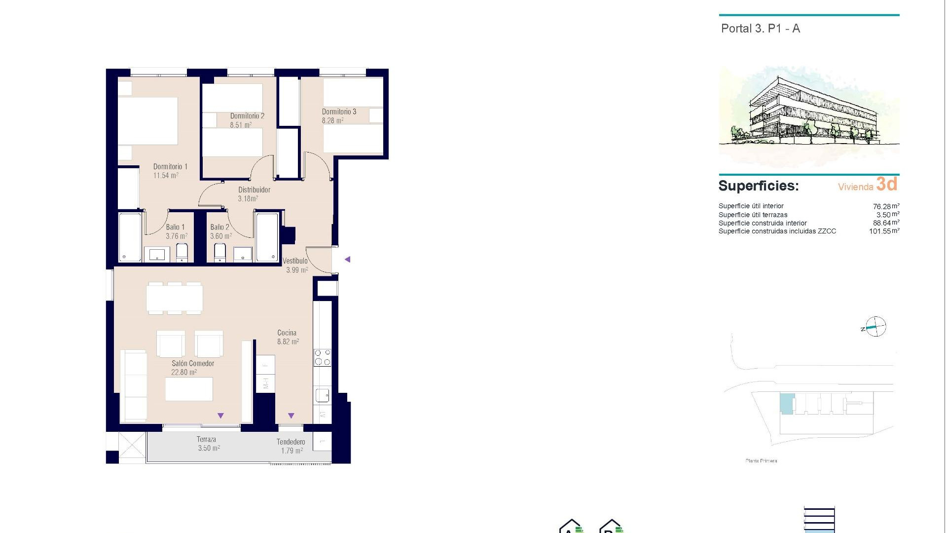 Nowa konstrukcja - Apartment - Alicante - Pau Ii