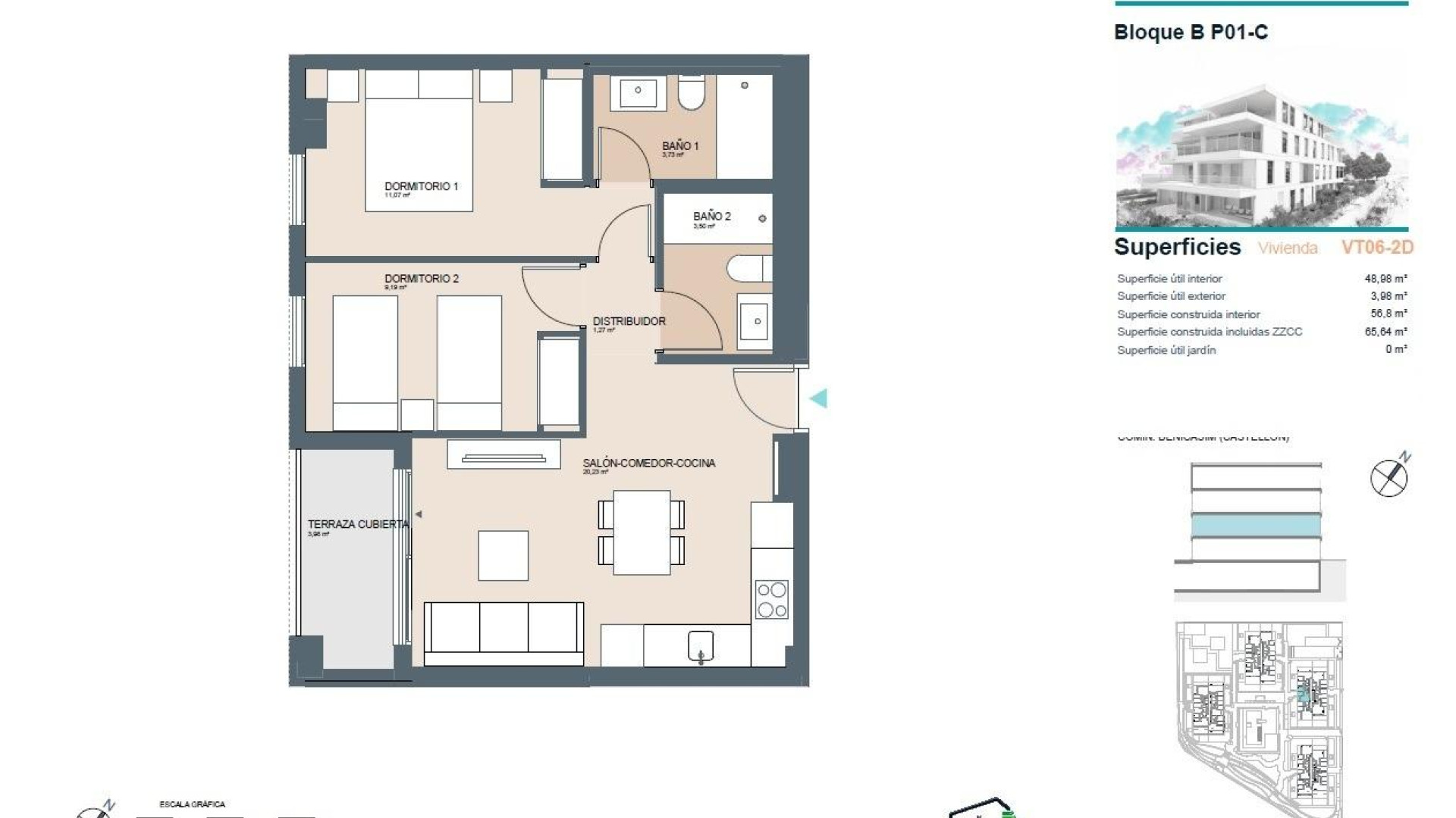 Nowa konstrukcja - Apartment - Benicassim - Almadraba