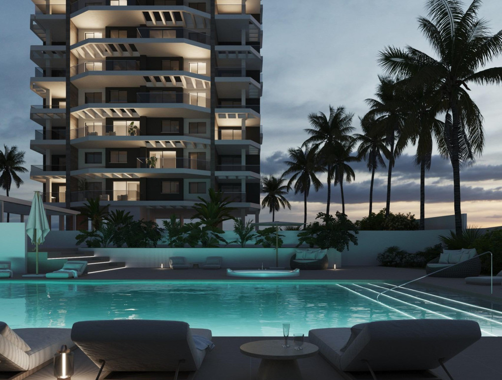 Nowa konstrukcja - Apartment - Calpe - Playa Arenal