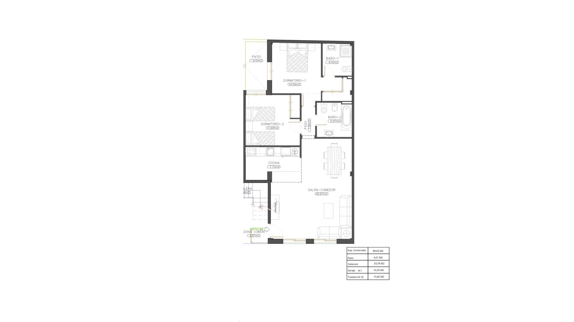 Nowa konstrukcja - Apartment - Cuevas Del Almanzora - Herrerias