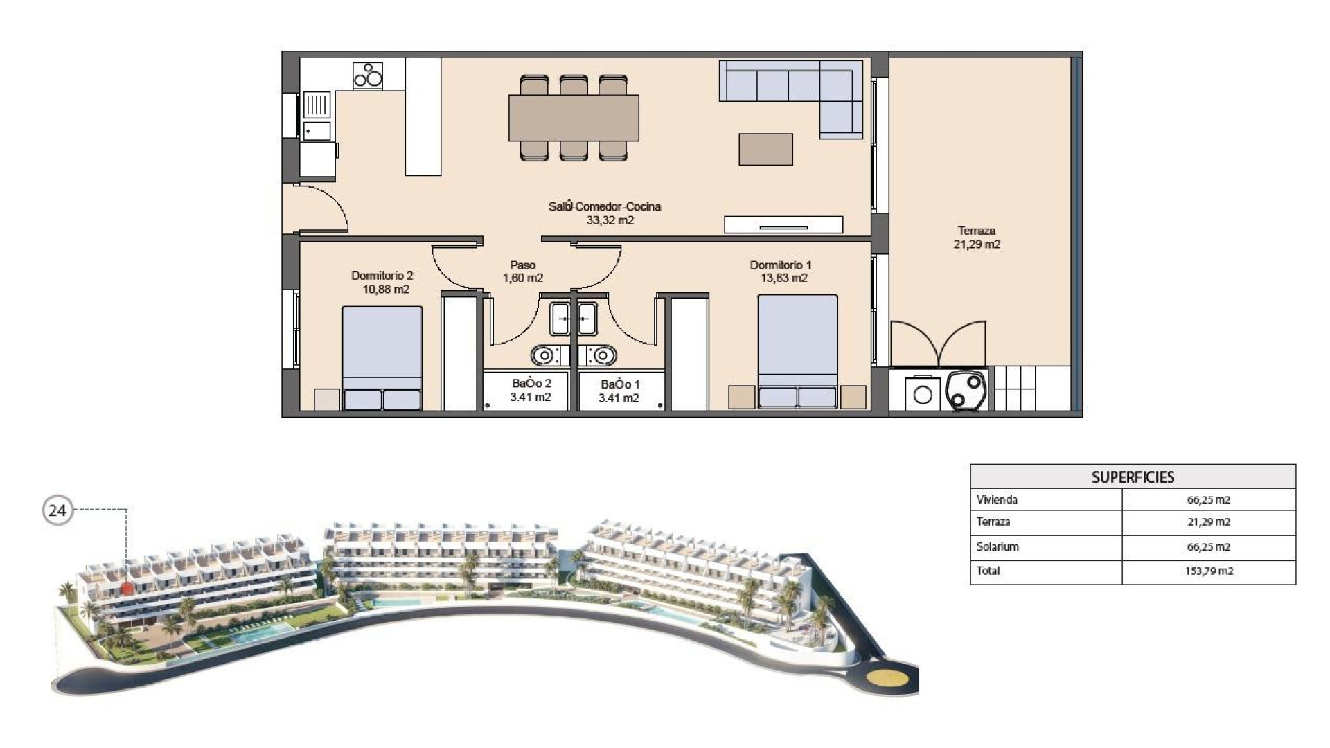 Nowa konstrukcja - Apartment - Finestrat - Balcón De Finestrat