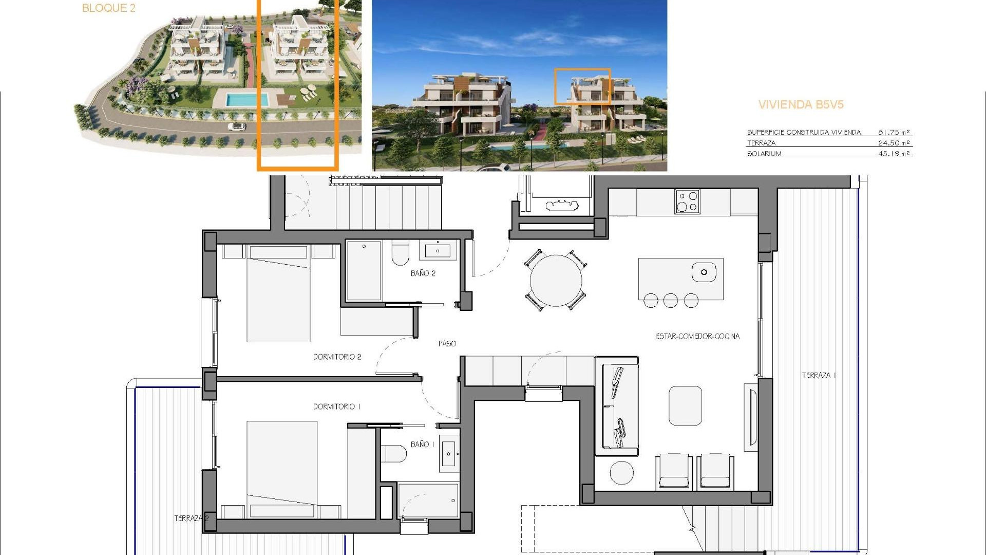 Nowa konstrukcja - Apartment - Fuente Alamo de Murcia - Hacienda del Alamo