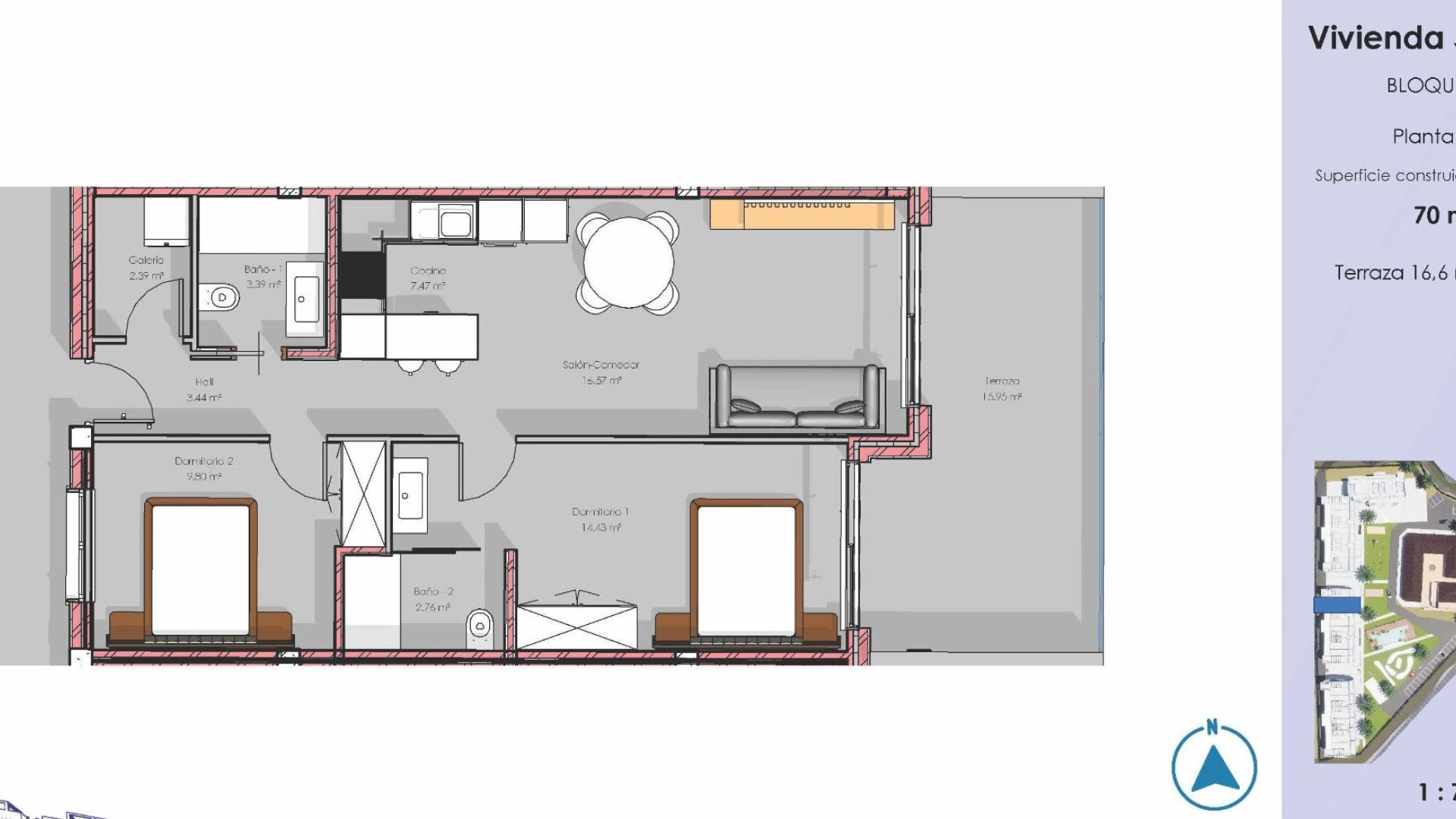 Nowa konstrukcja - Apartment - Guardamar del Segura - El Raso