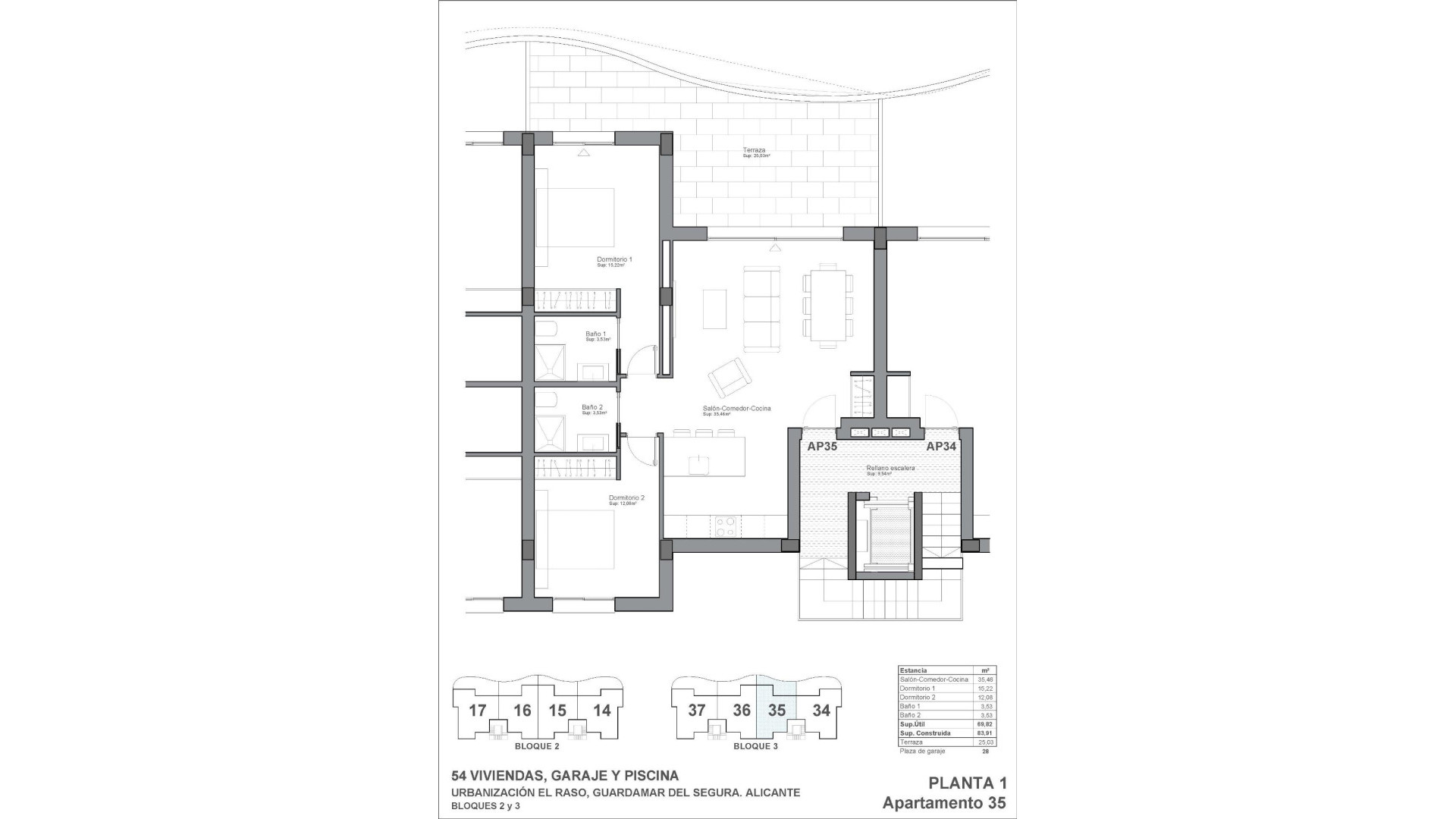 Nowa konstrukcja - Apartment - Guardamar del Segura - El Raso