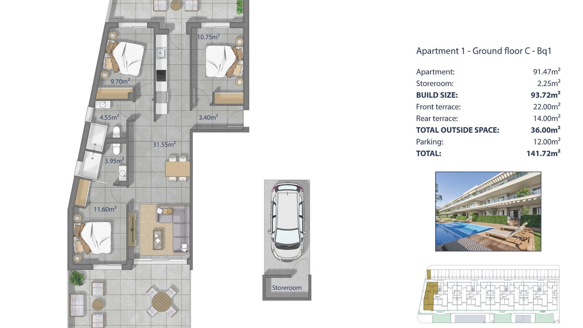 Nowa konstrukcja - Apartment - Los Alcazares - Los Narejos