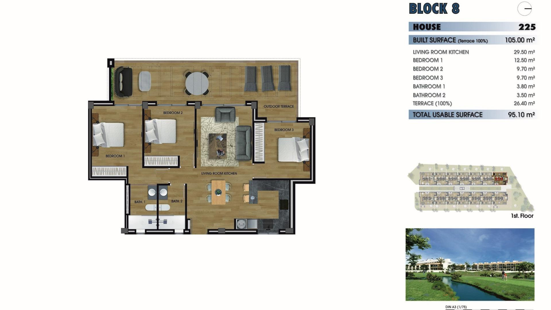 Nowa konstrukcja - Apartment - Los Alcazares - Serena Golf