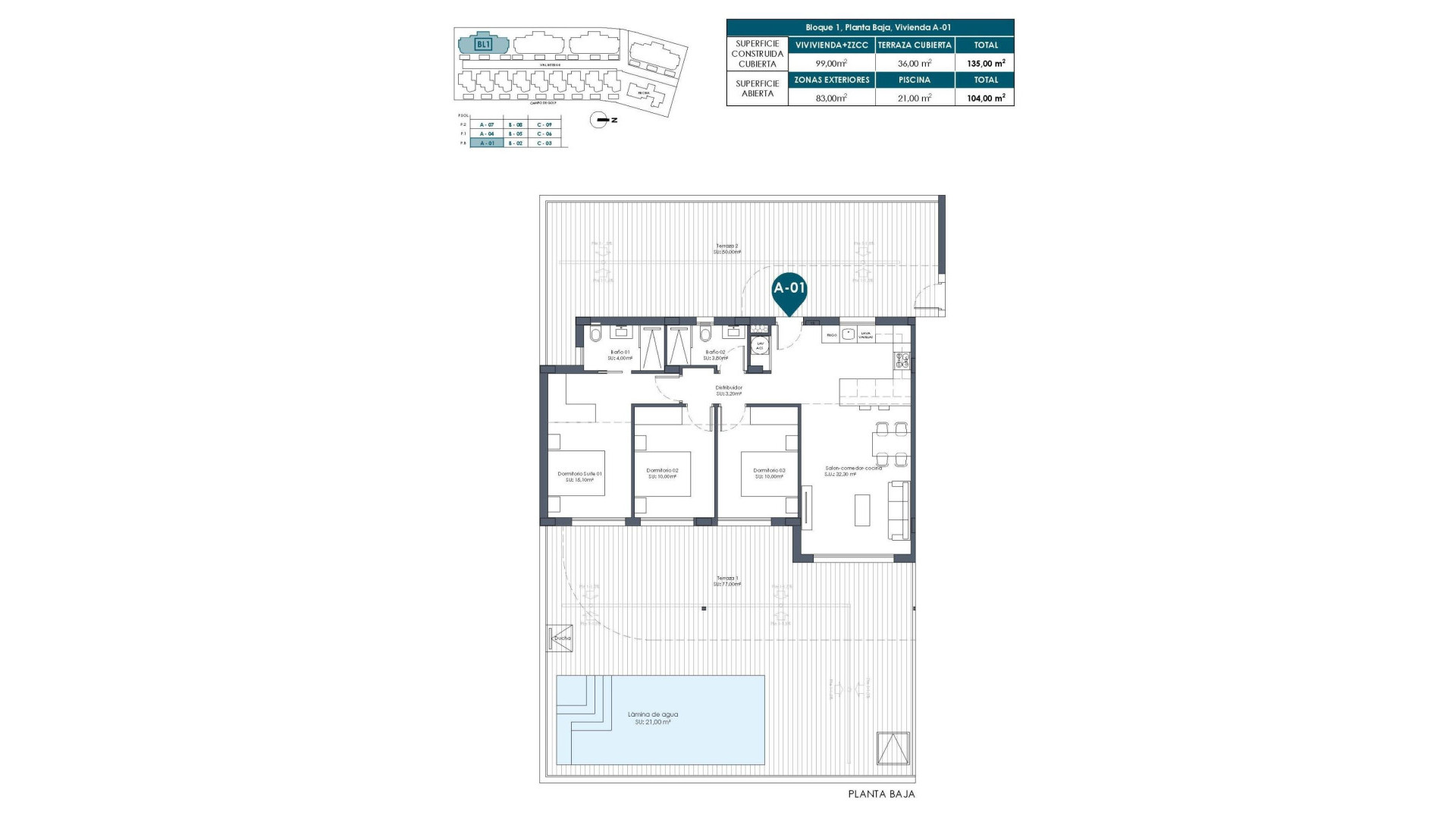 Nowa konstrukcja - Apartment - Los Alcazares - Serena Golf