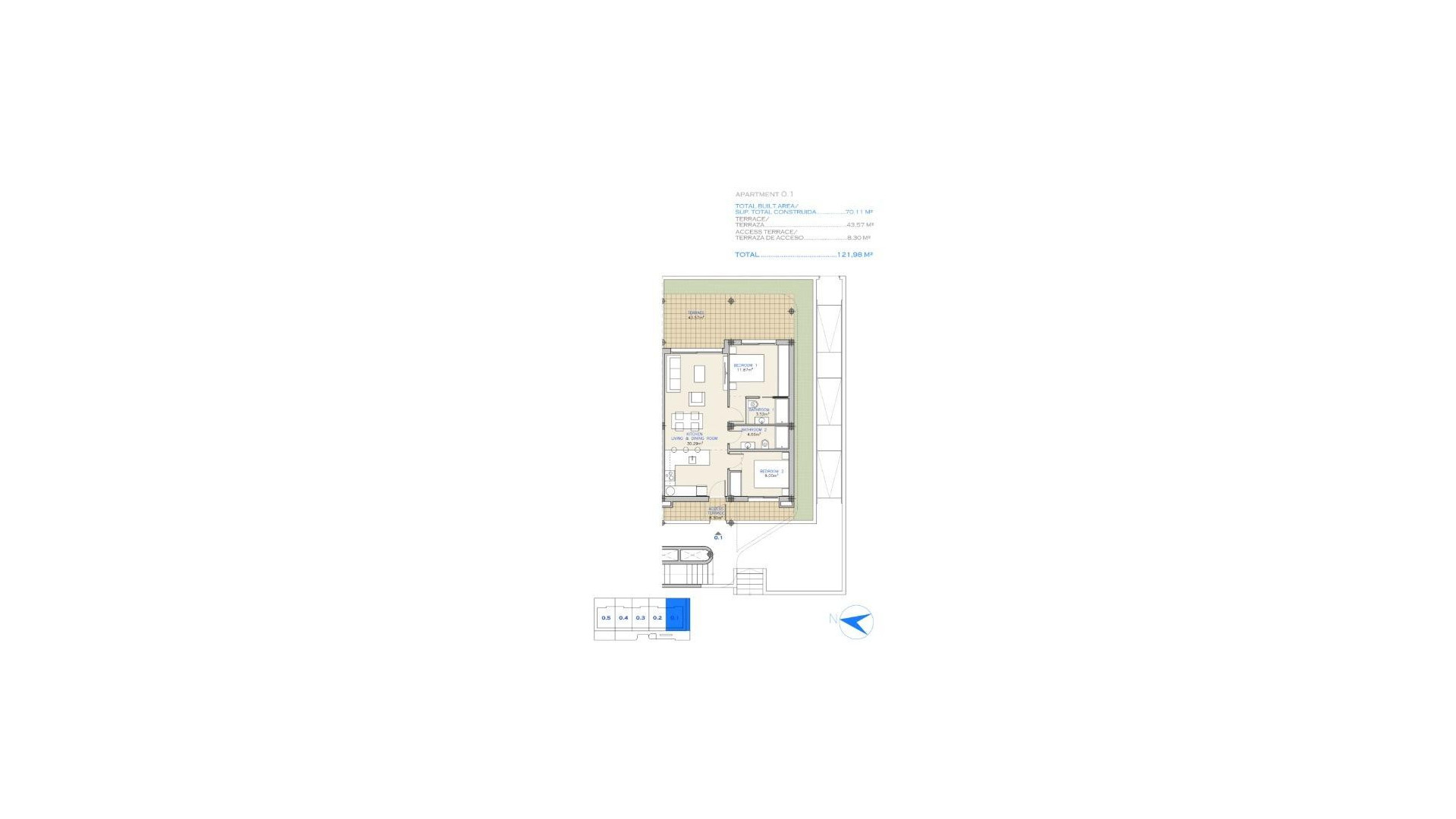 Nowa konstrukcja - Apartment - Los Alcazares - Serena Golf