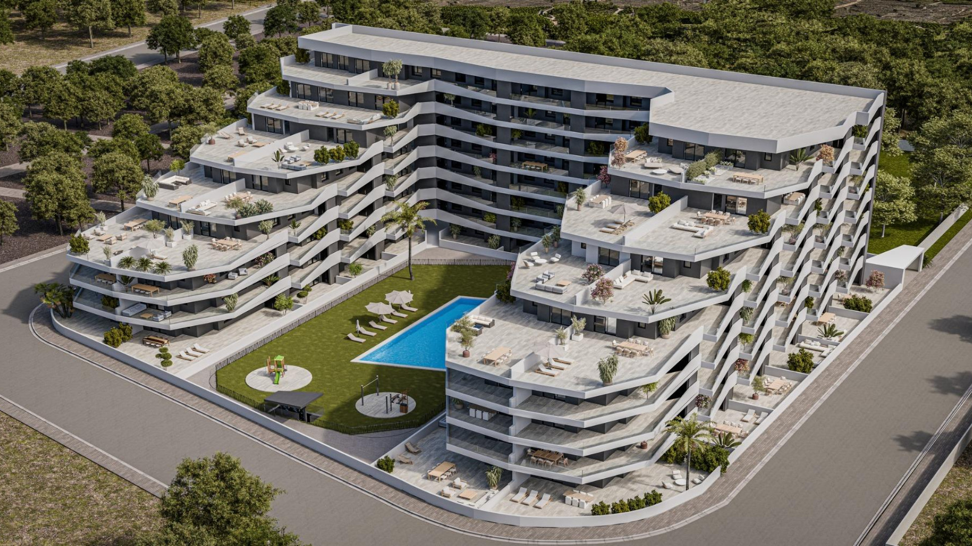 Nowa konstrukcja - Apartment - San Miguel de Salinas - Pueblo