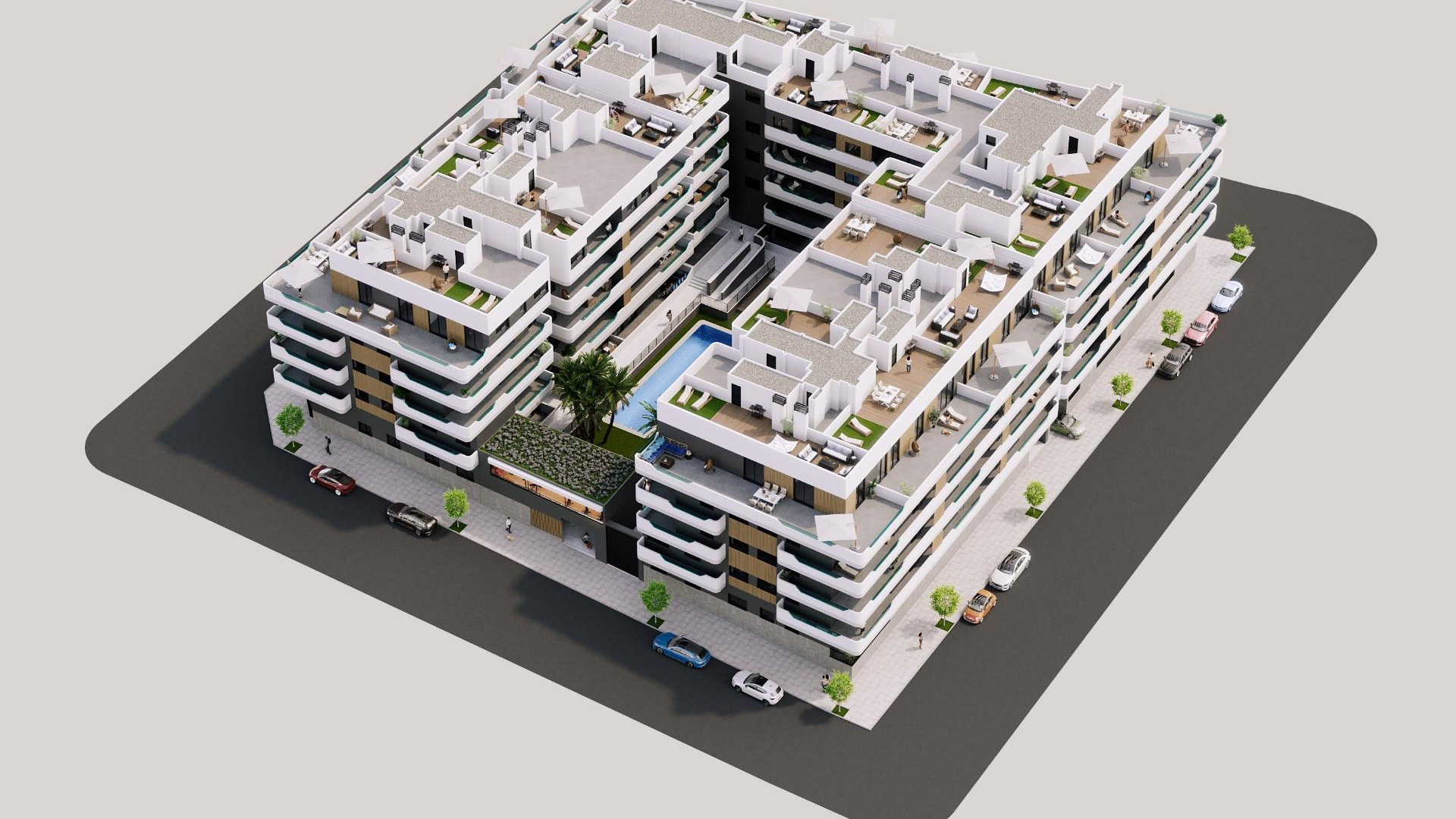 Nowa konstrukcja - Apartment - Santa Pola - Estacion de autobuses