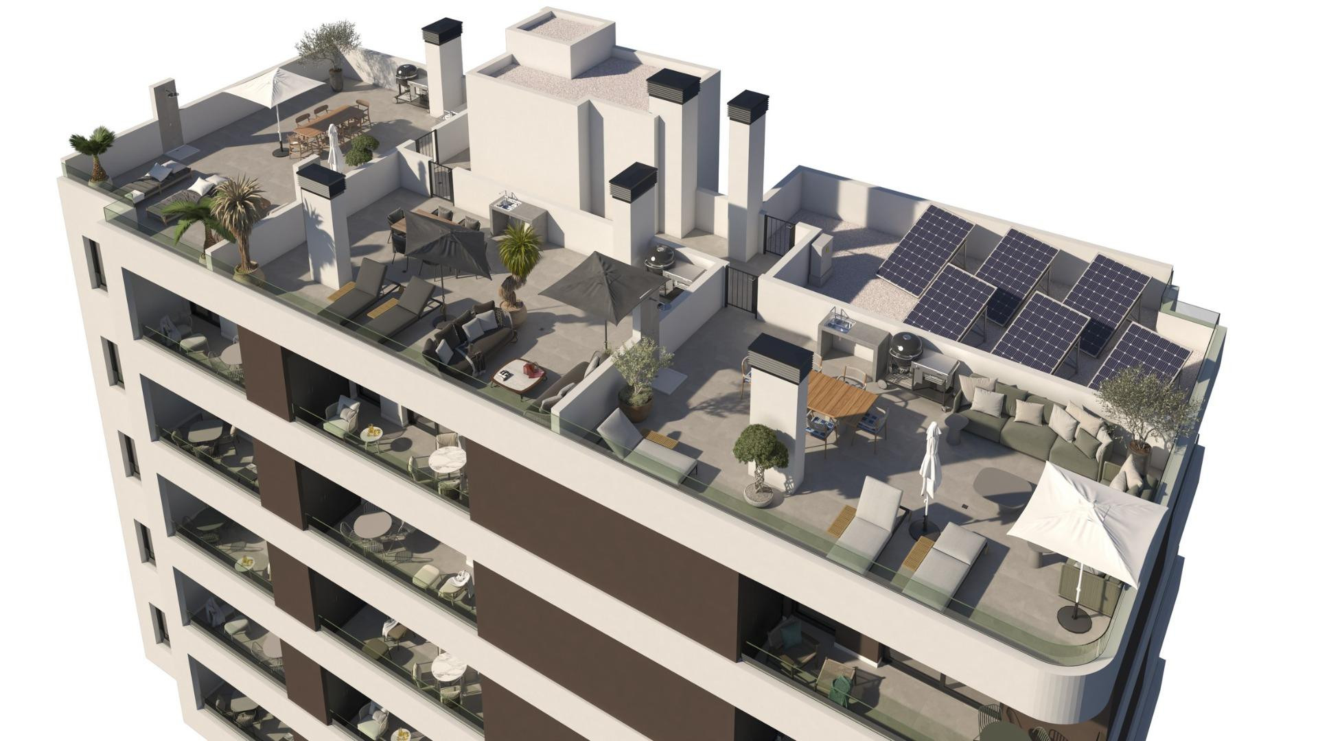 Nowa konstrukcja - Apartment - Santa Pola - pueblo