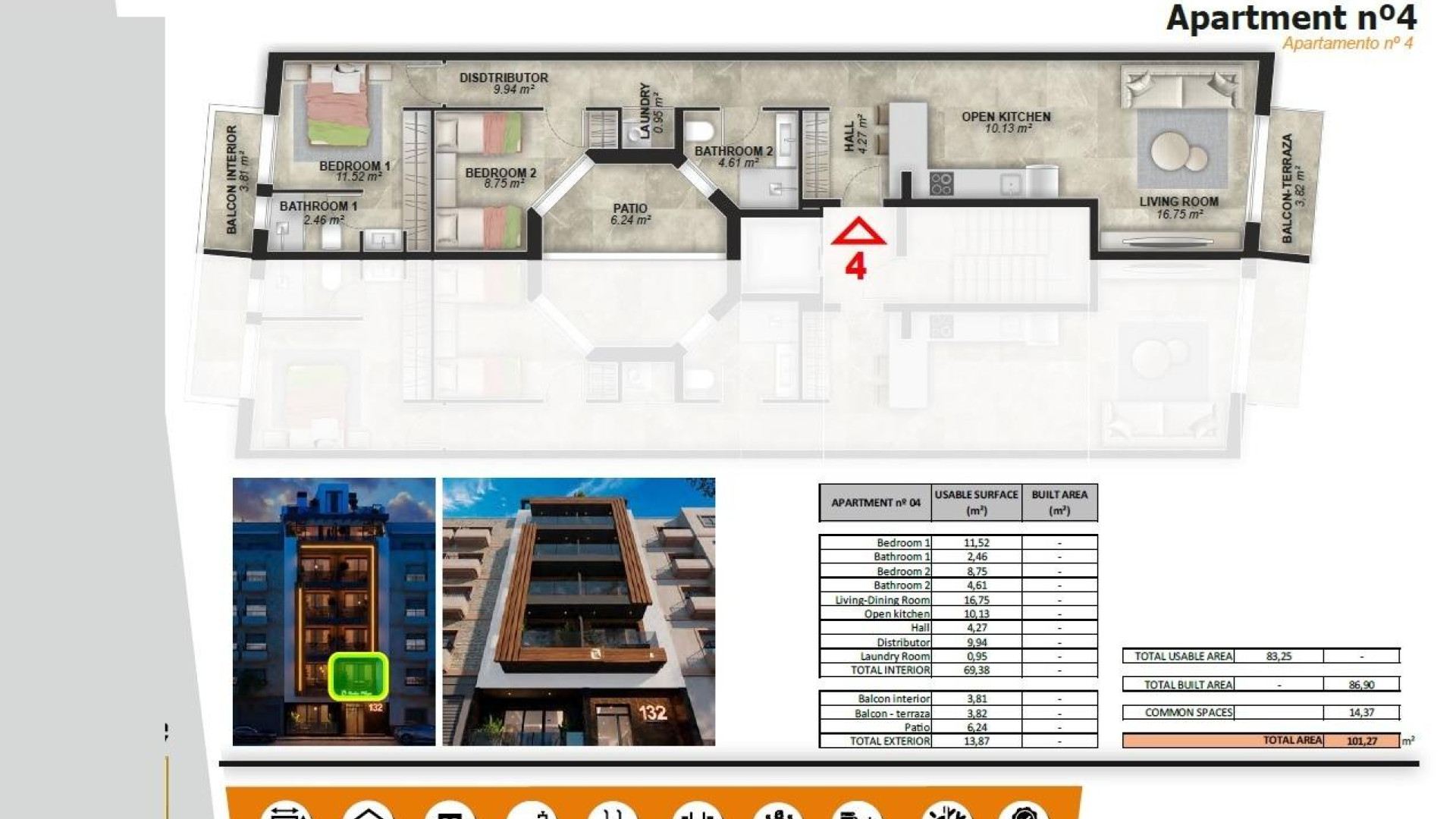 Nowa konstrukcja - Apartment - Torrevieja - Playa de El Cura