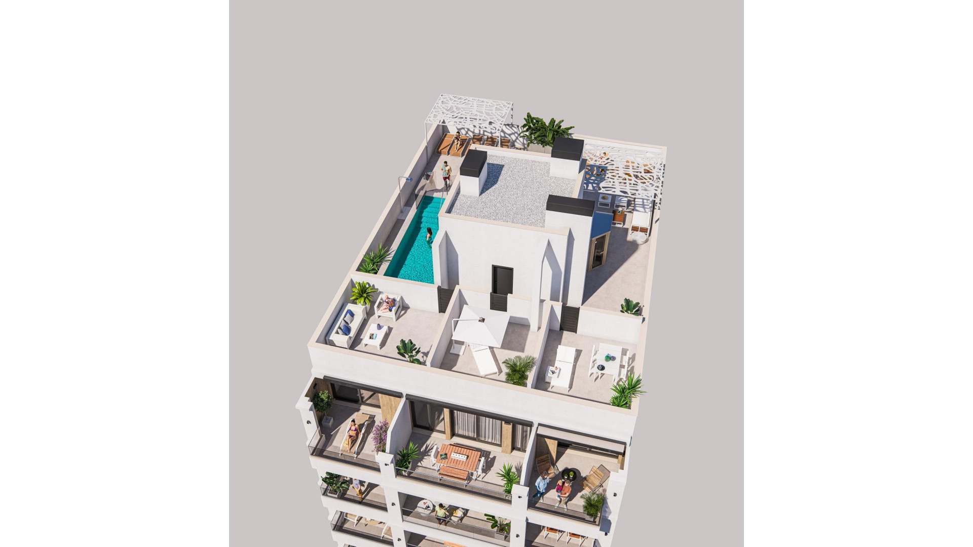 Nowa konstrukcja - Apartment - Torrevieja - Playa de El Cura