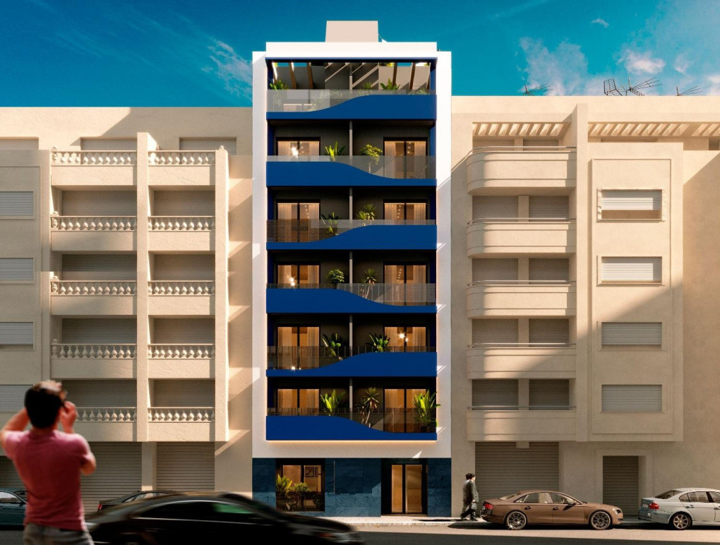 Nowa konstrukcja - Apartment - Torrevieja - Playa del Acequión