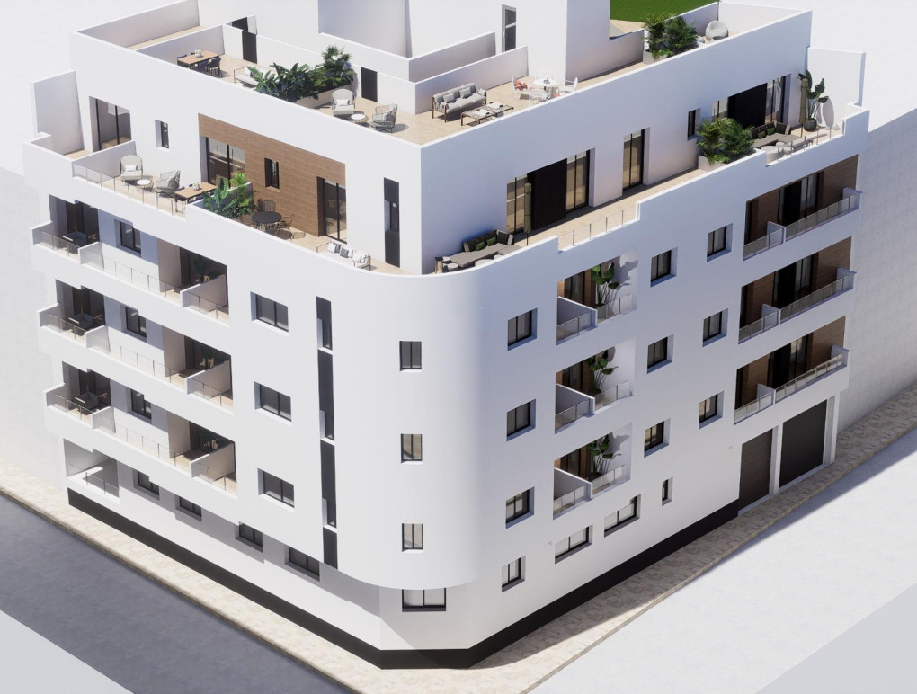 Nowa konstrukcja - Apartment - Torrevieja - pueblo