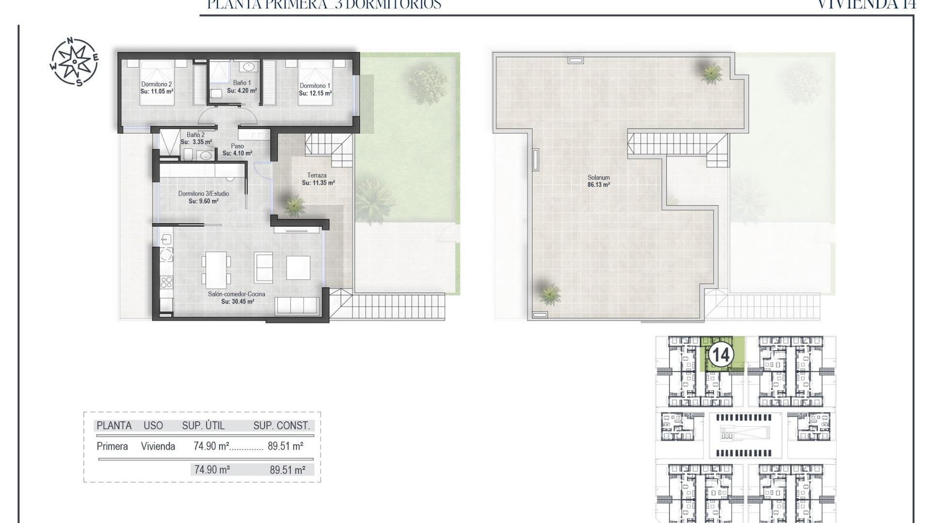 Nowa konstrukcja - Bungalow - Alhama De Murcia - Condado De Alhama