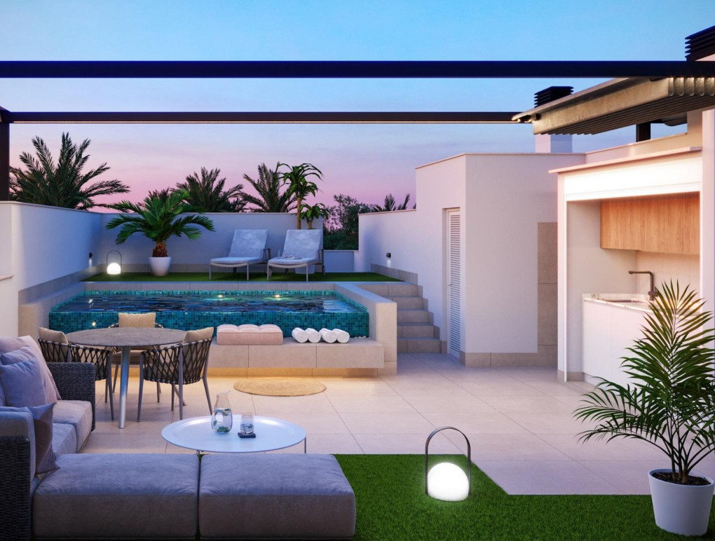 Nowa konstrukcja - Bungalow - Pilar de La Horadada - parques de Andromeda
