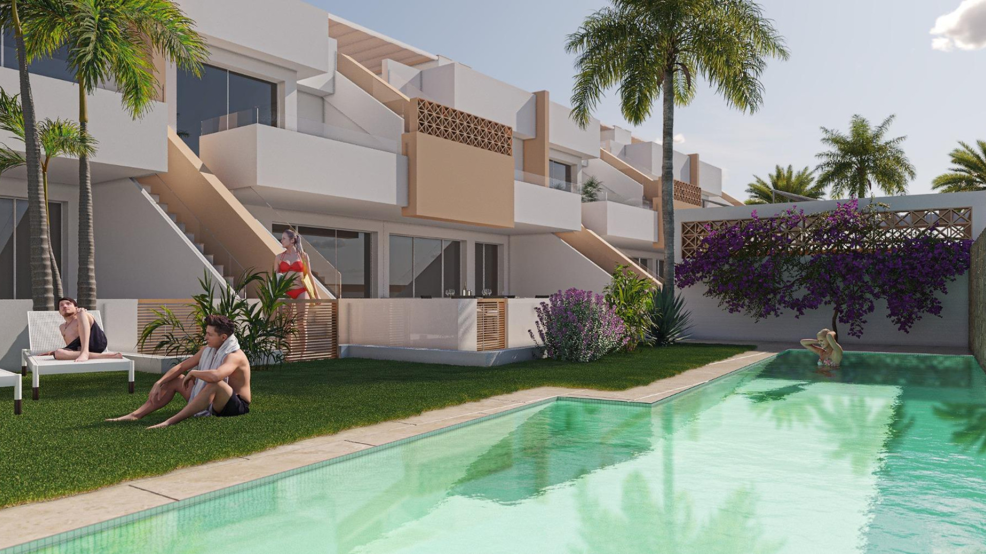 Nowa konstrukcja - Bungalow - Pilar de La Horadada - pueblo