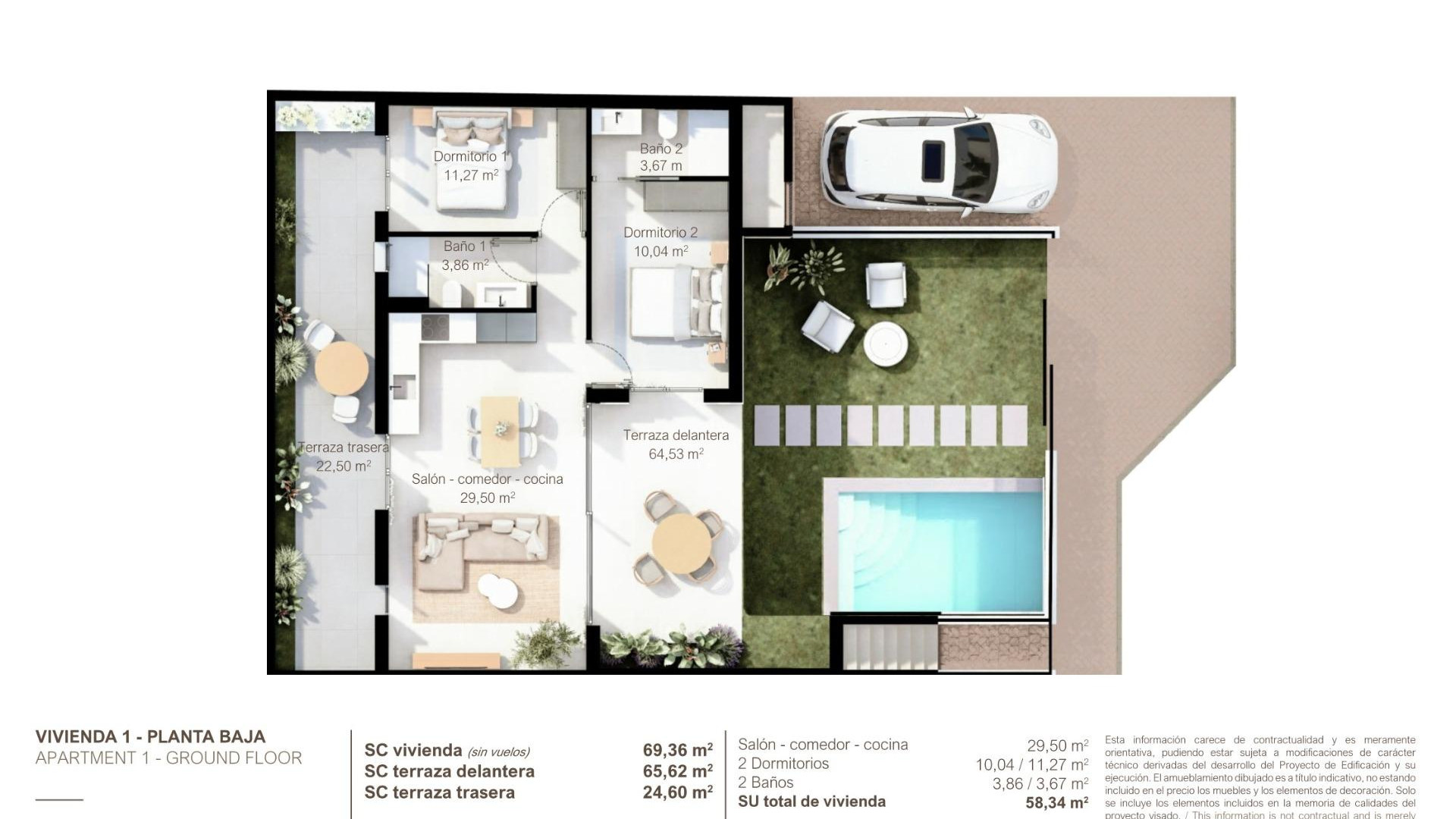 Nowa konstrukcja - Bungalow - San Pedro del Pinatar - Lo Pagan