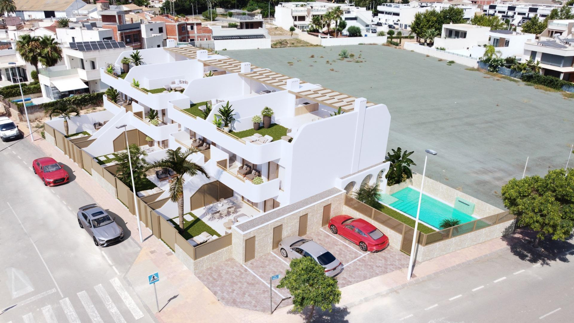 Nowa konstrukcja - Bungalow - San Pedro del Pinatar - Los Cuarteros