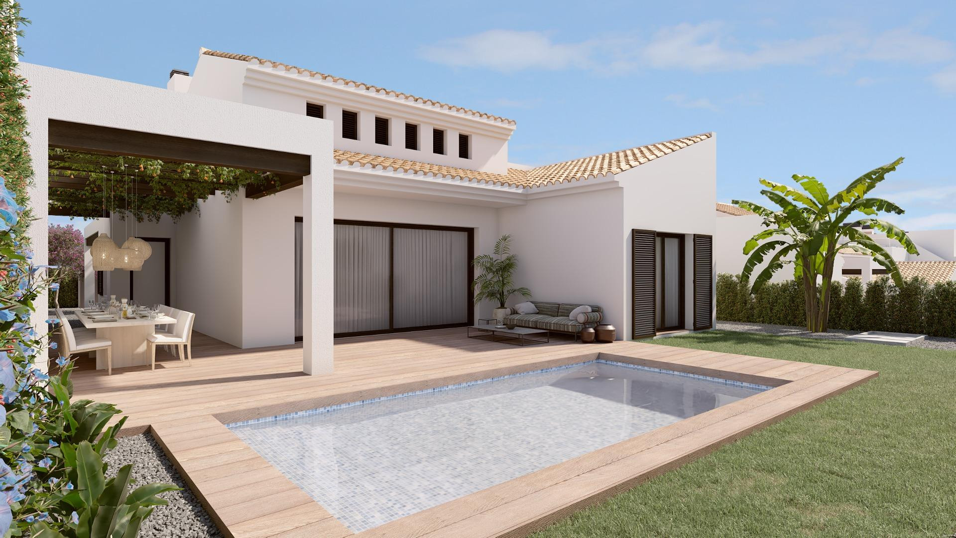 Nowa konstrukcja - Detached Villa - Algorfa - Castillo De Montemar