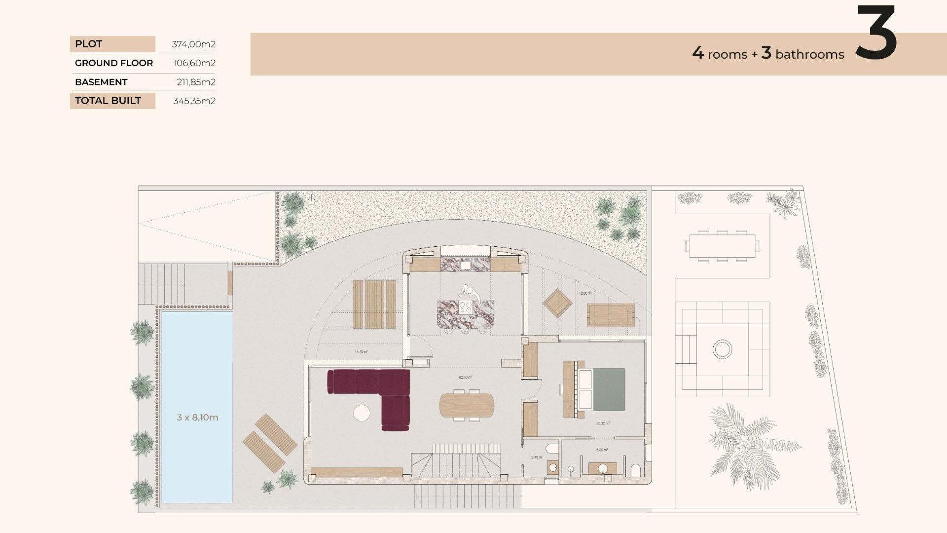 Nowa konstrukcja - Detached Villa - Algorfa - La finca Golf