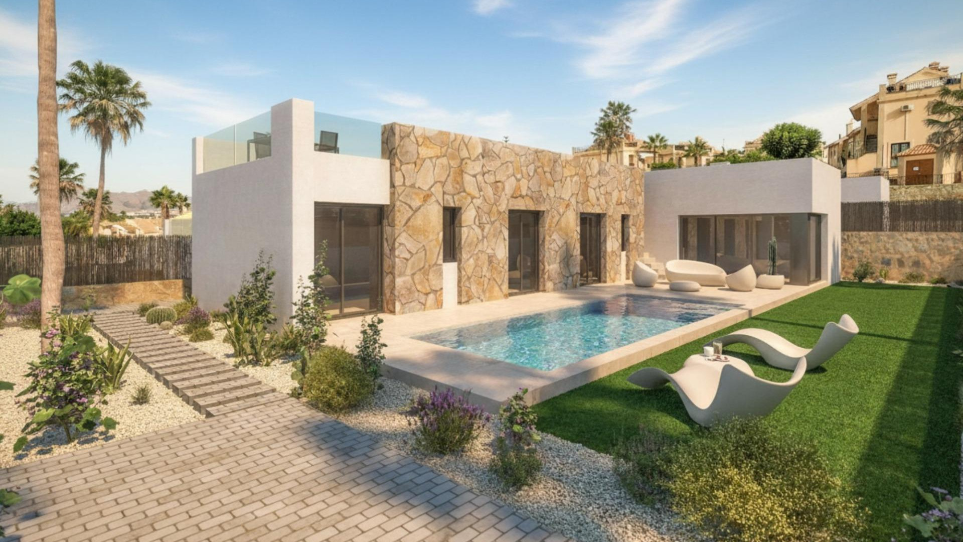 Nowa konstrukcja - Detached Villa - Algorfa - La finca Golf