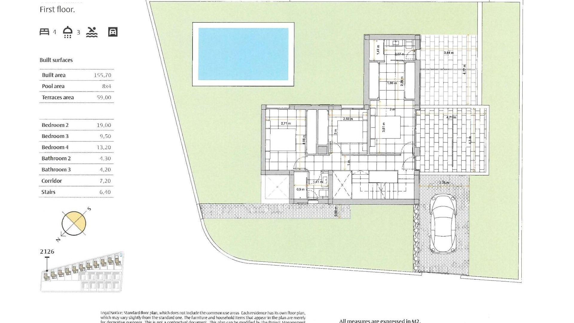 Nowa konstrukcja - Detached Villa - Algorfa - La finca Golf