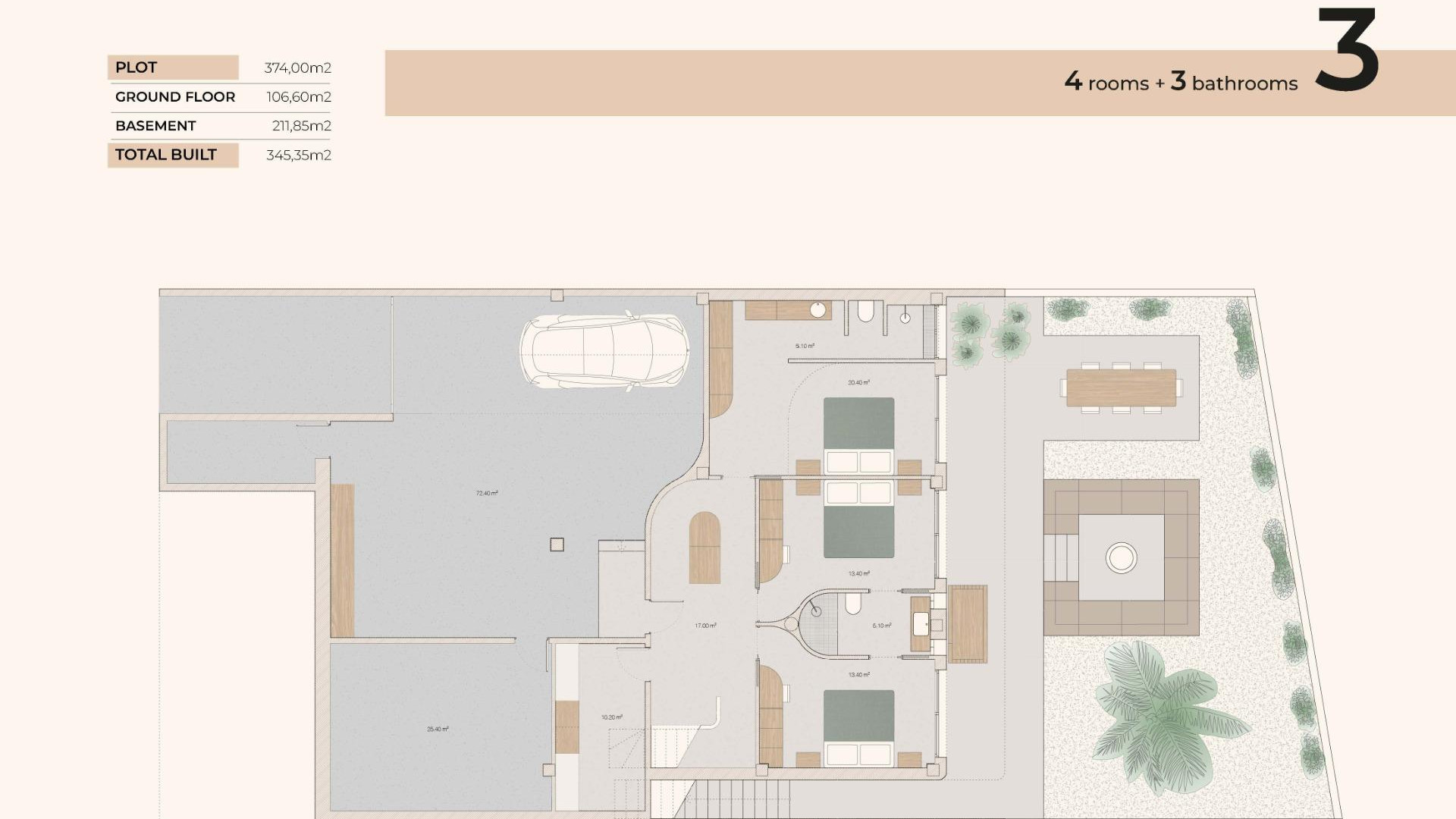 Nowa konstrukcja - Detached Villa - Algorfa - La finca Golf