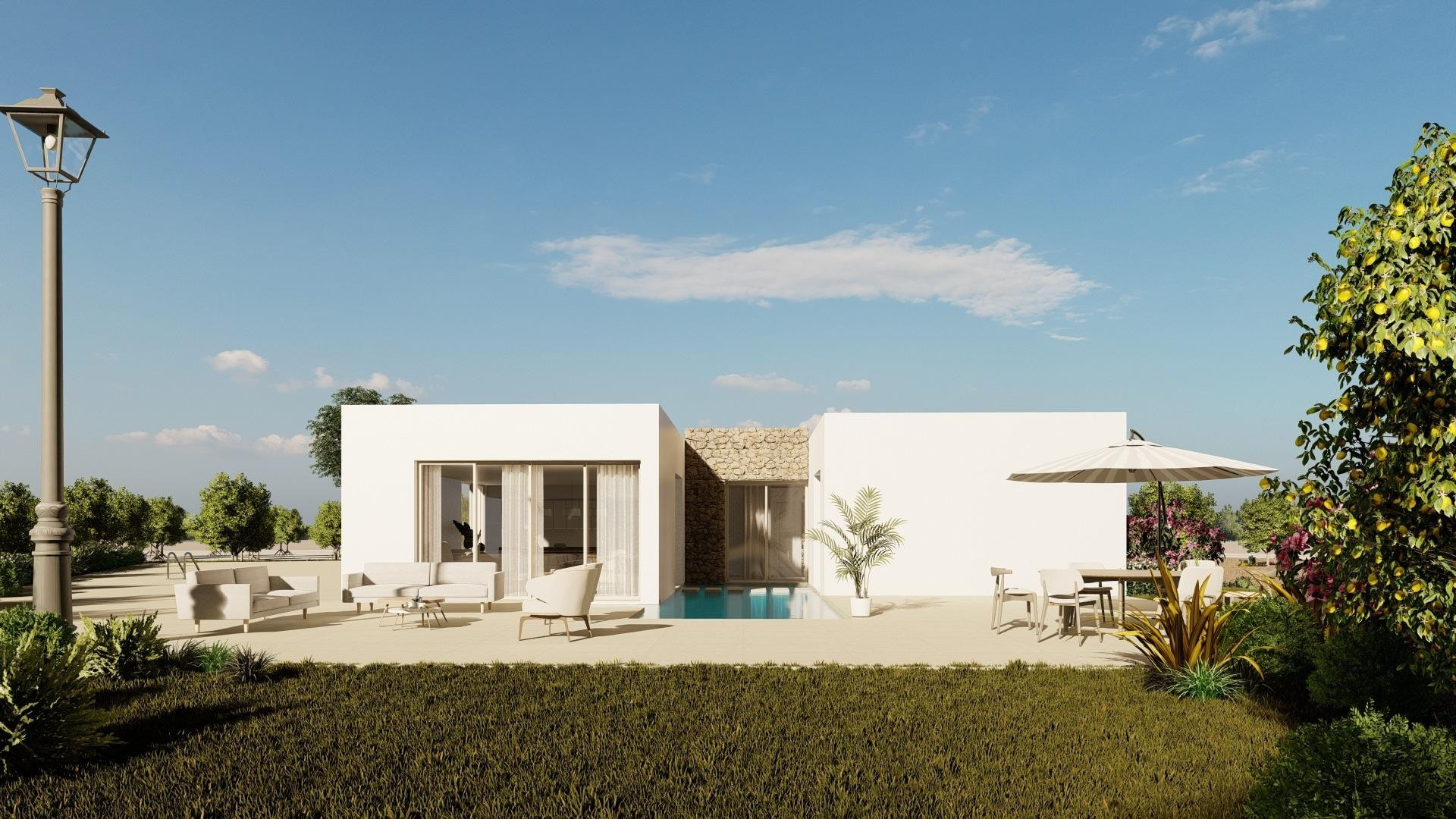 Nowa konstrukcja - Detached Villa - Algorfa - Lomas De La Juliana