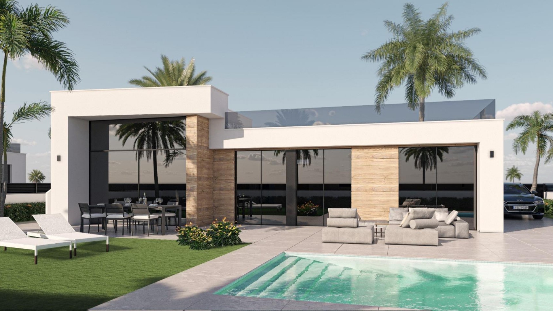 Nowa konstrukcja - Detached Villa - Alhama De Murcia - Condado De Alhama