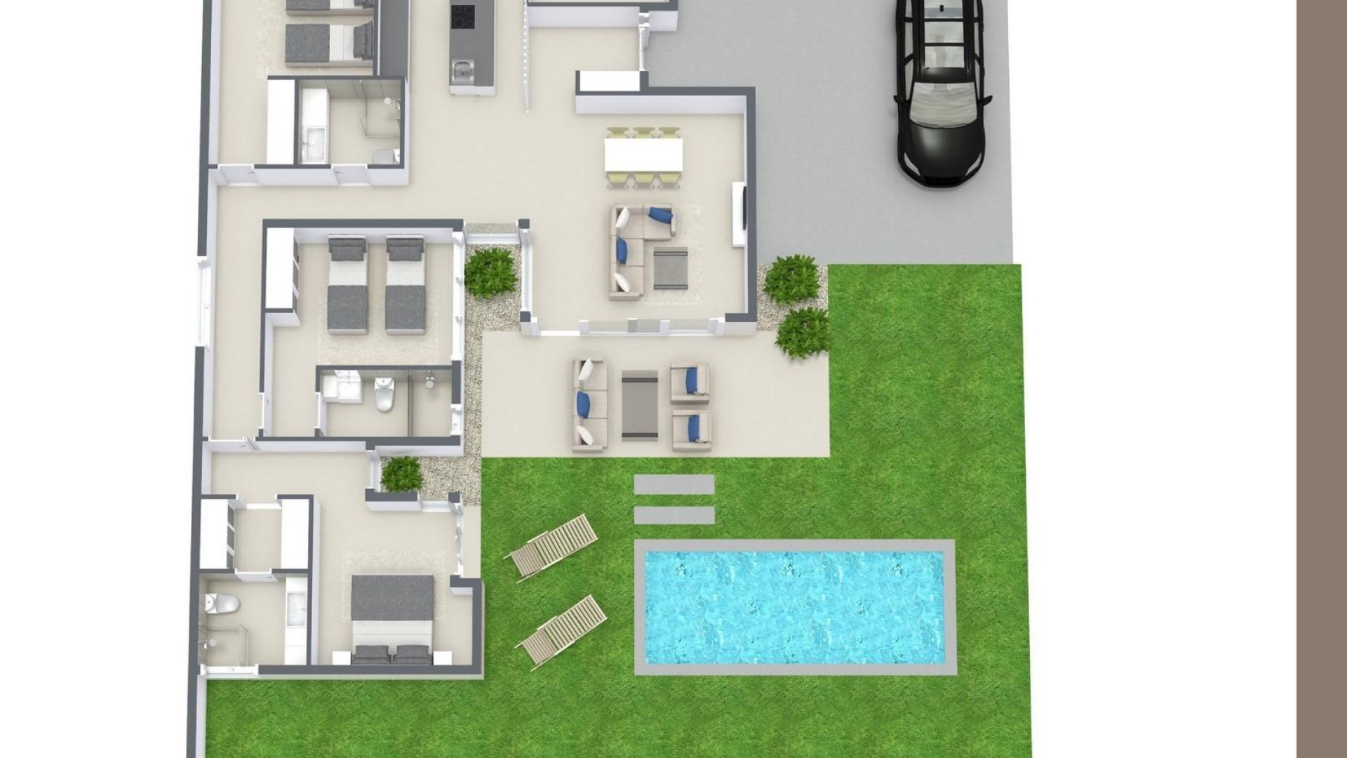 Nowa konstrukcja - Detached Villa - Banos y Mendigo - Altaona Golf