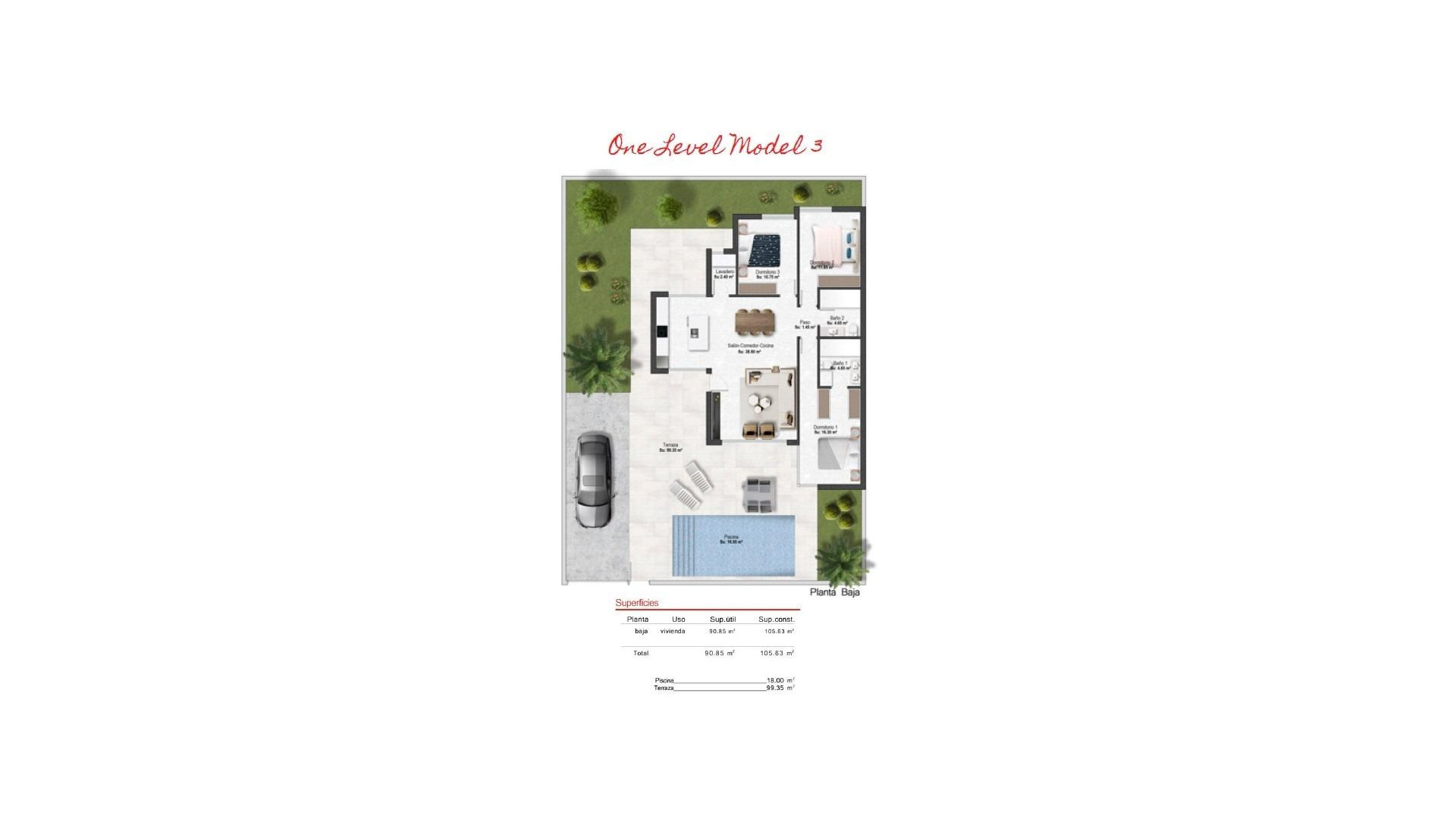 Nowa konstrukcja - Detached Villa - Banos y Mendigo - Altaona Golf