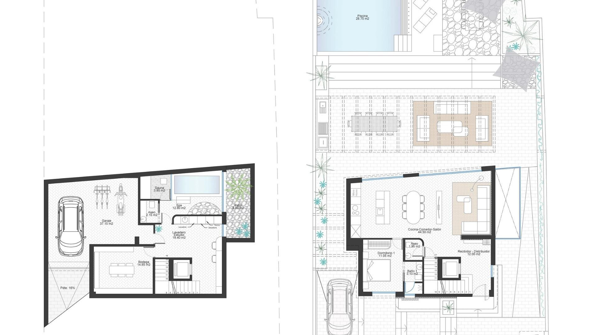 Nowa konstrukcja - Detached Villa - Cabo de Palos - Cala Flores