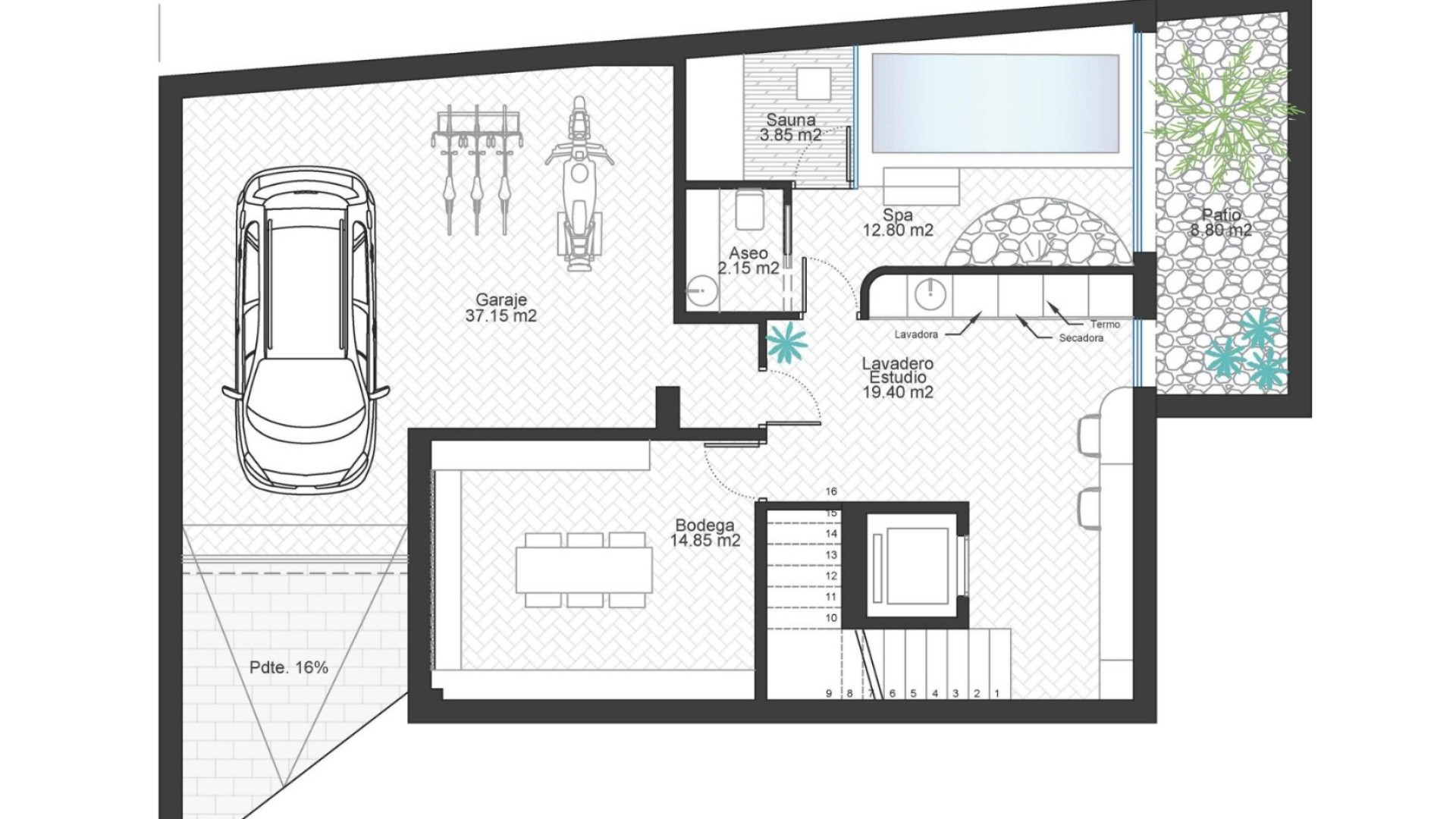 Nowa konstrukcja - Detached Villa - Cabo de Palos - Cala Flores