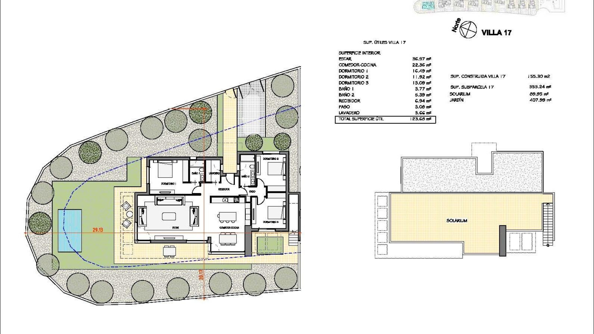 Nowa konstrukcja - Detached Villa - Fuente Alamo de Murcia - Hacienda Del Álamo Golf