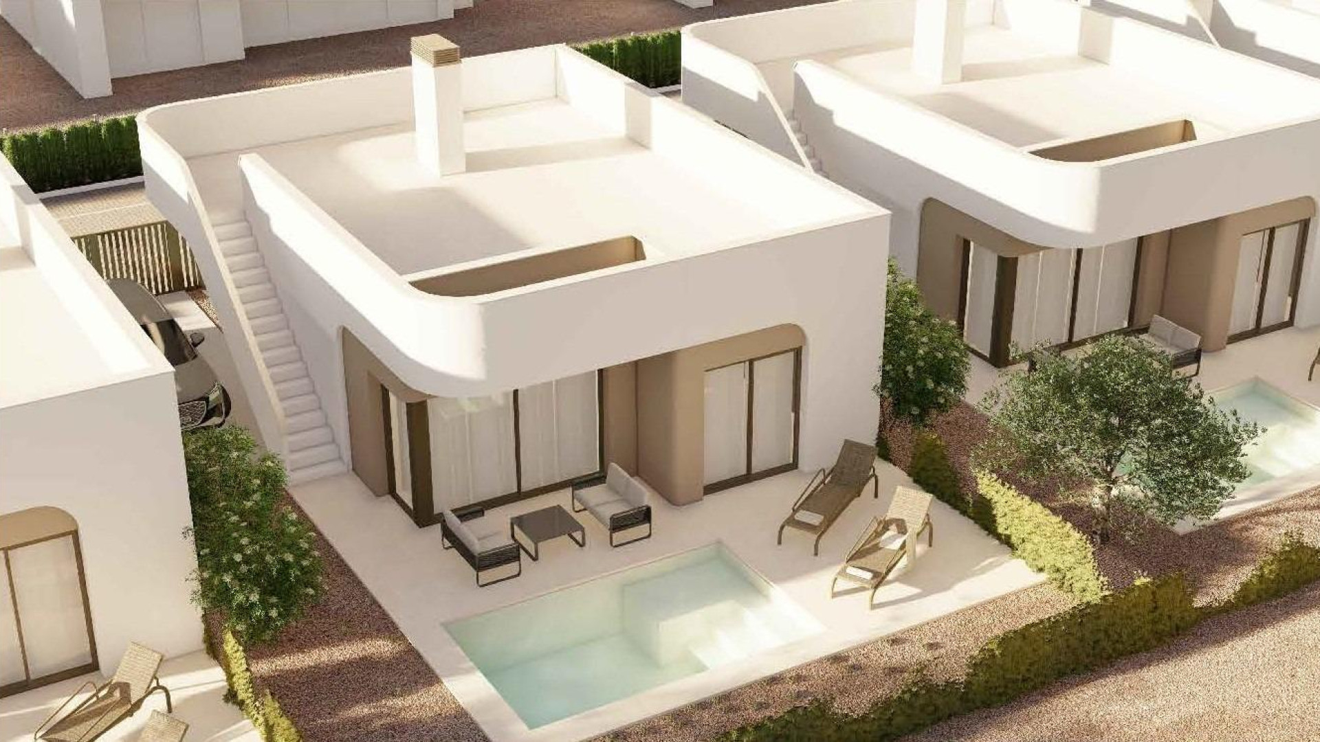 Nowa konstrukcja - Detached Villa - Fuente Alamo de Murcia - Hacienda Del Álamo Golf