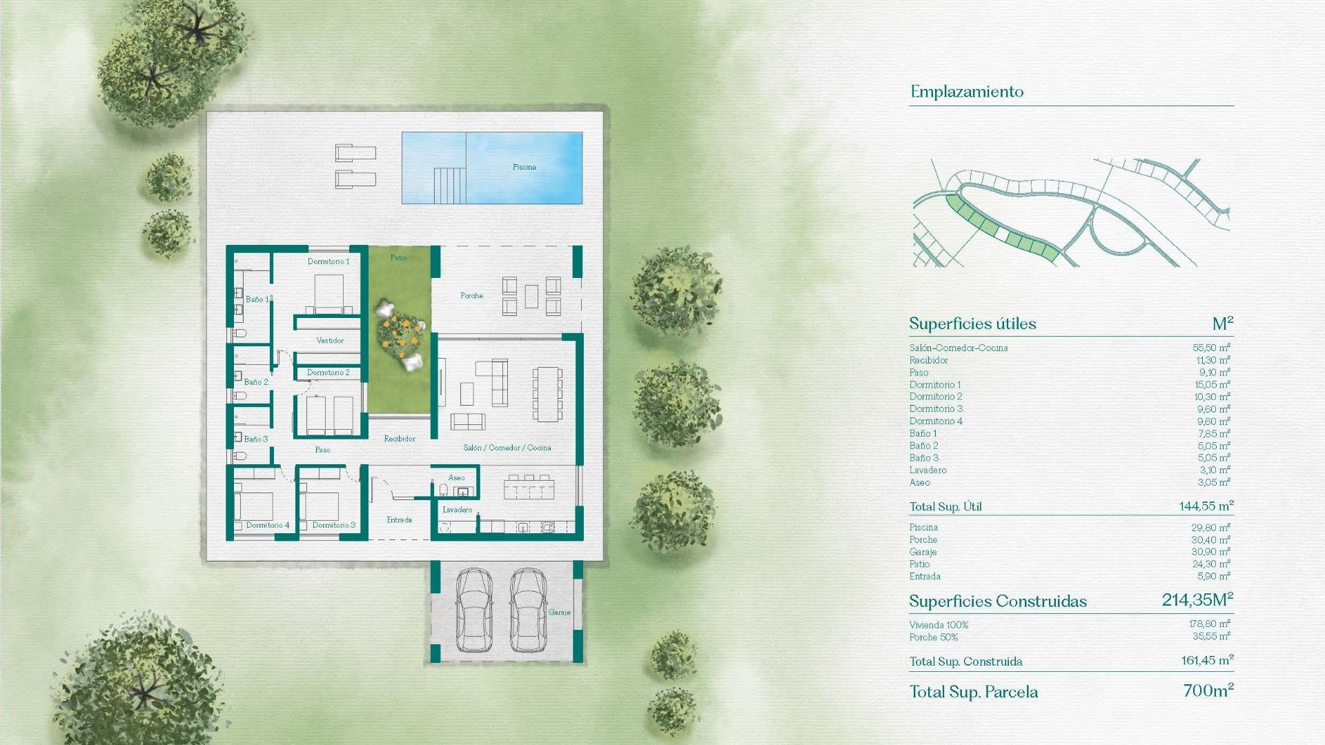 Nowa konstrukcja - Detached Villa - Fuente Alamo de Murcia - Hacienda del Alamo