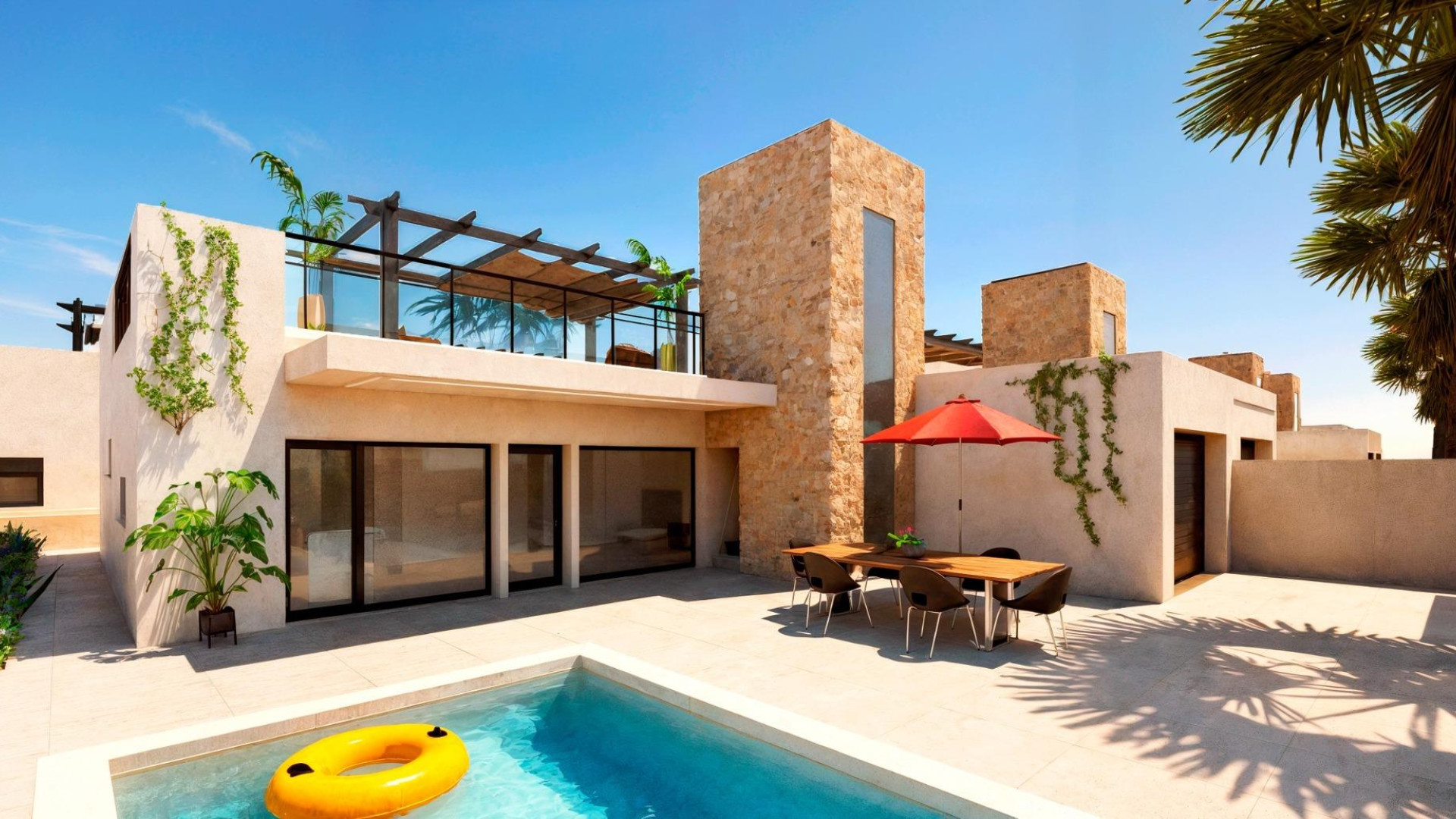 Nowa konstrukcja - Detached Villa - Fuente Alamo de Murcia - La Pinilla