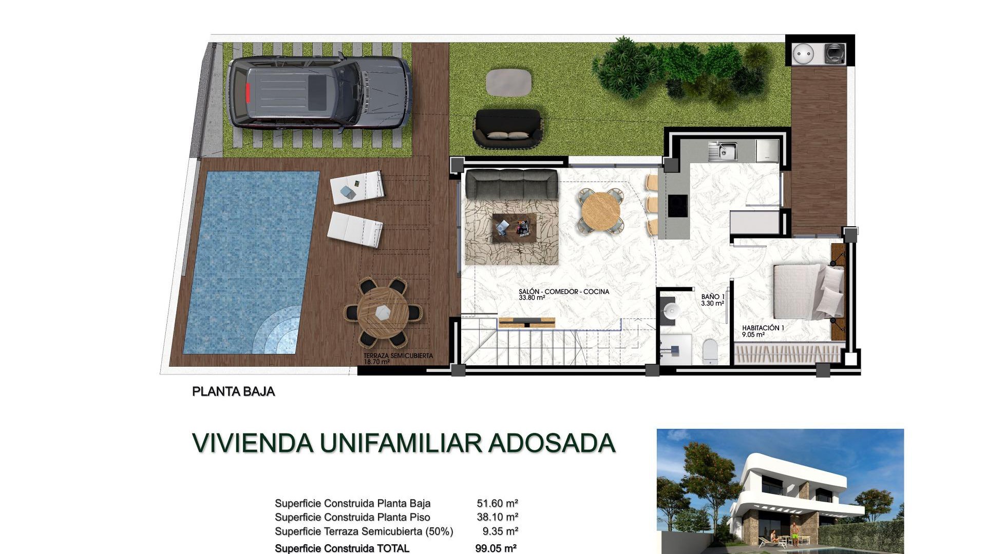 Nowa konstrukcja - Detached Villa - Los Montesinos - La Herrada