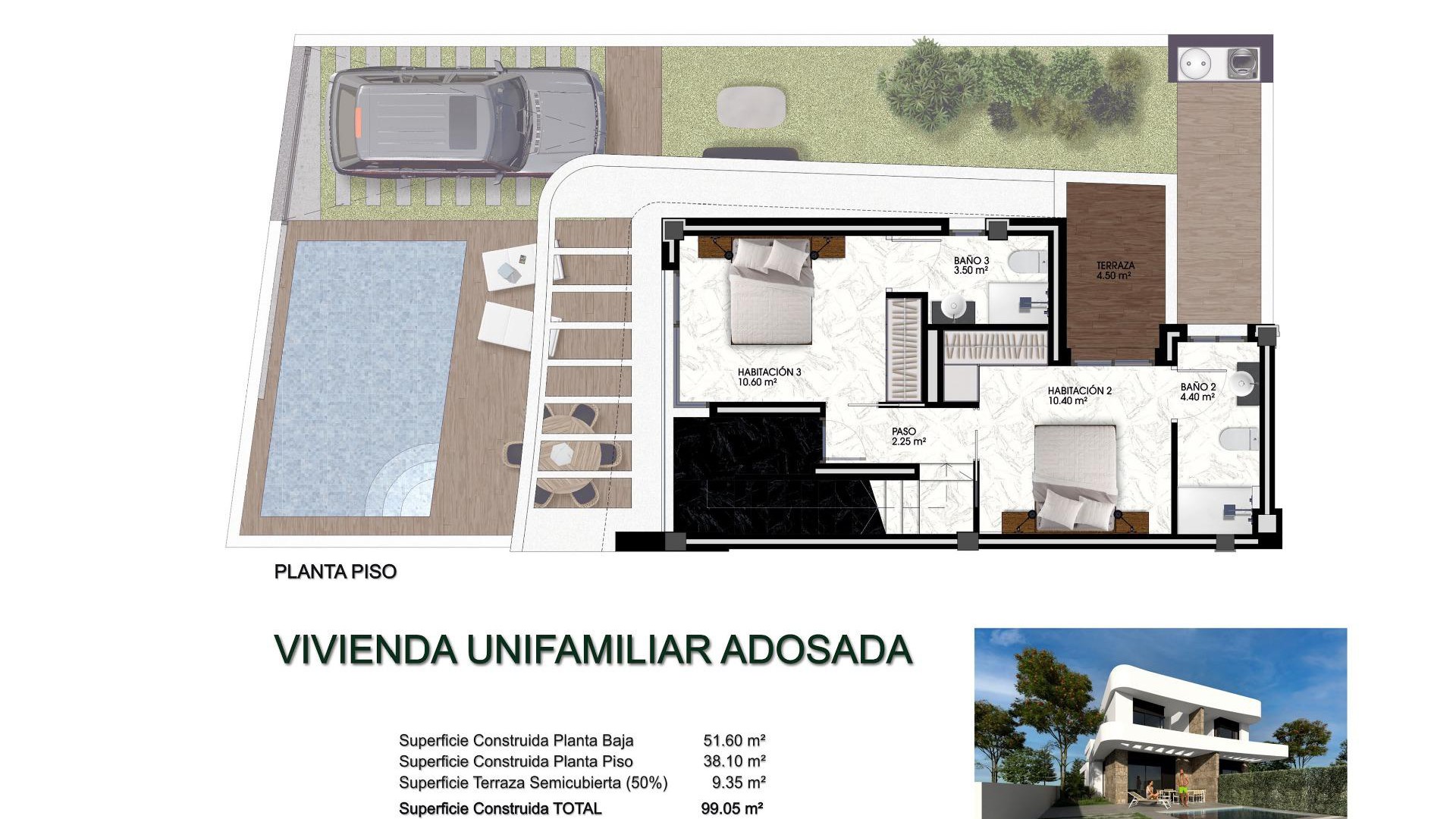 Nowa konstrukcja - Detached Villa - Los Montesinos - La Herrada