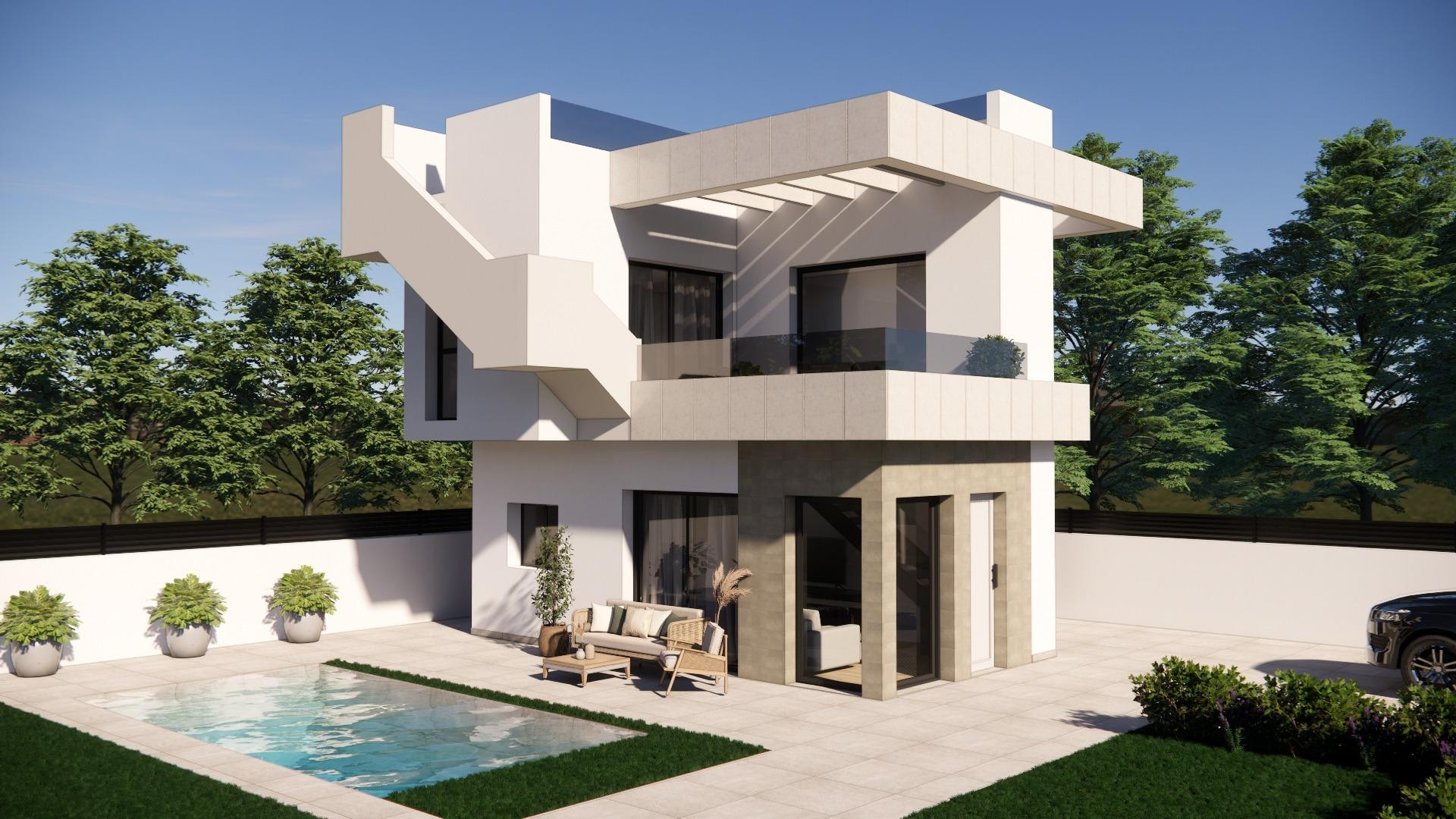 Nowa konstrukcja - Detached Villa - Los Montesinos - La Herrada