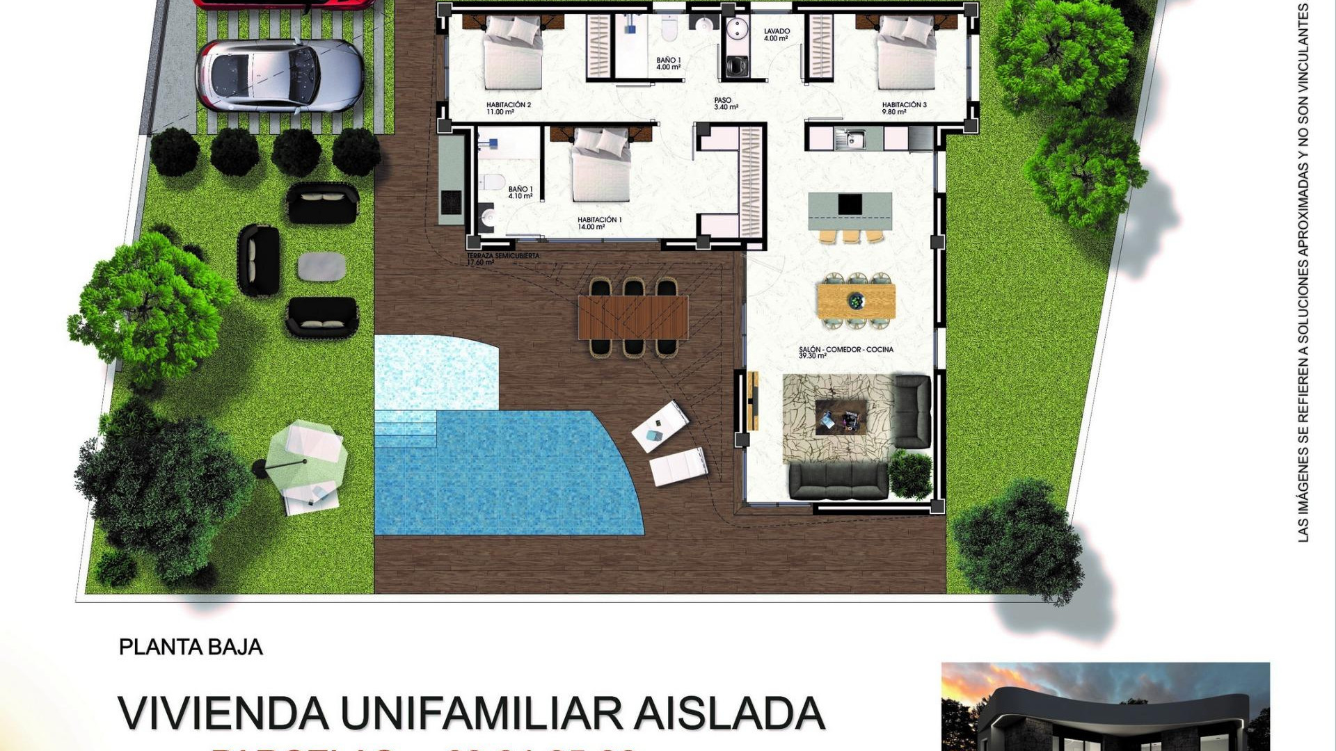 Nowa konstrukcja - Detached Villa - Los Montesinos - La Herrada