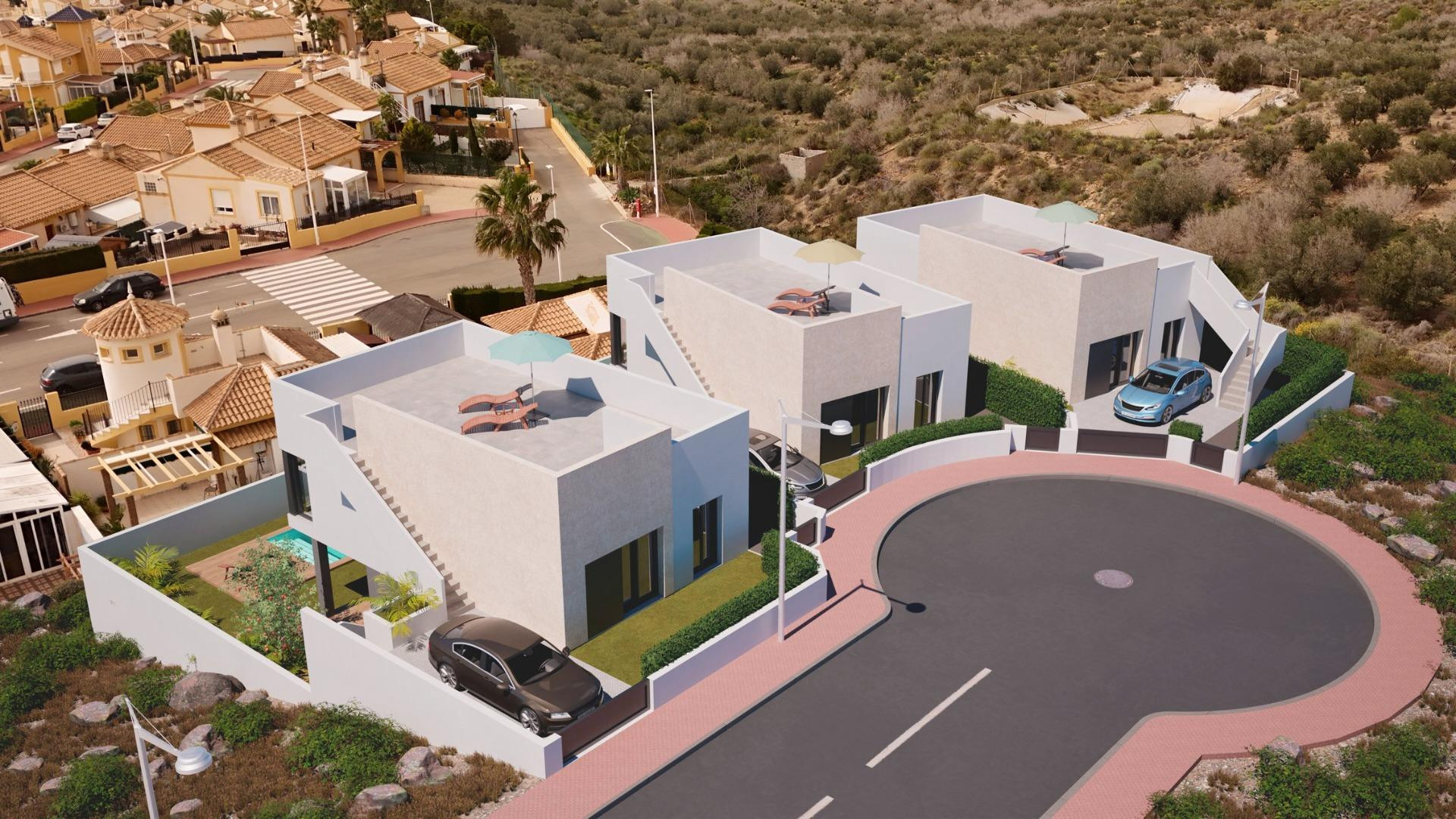Nowa konstrukcja - Detached Villa - Mazarron - Country Club